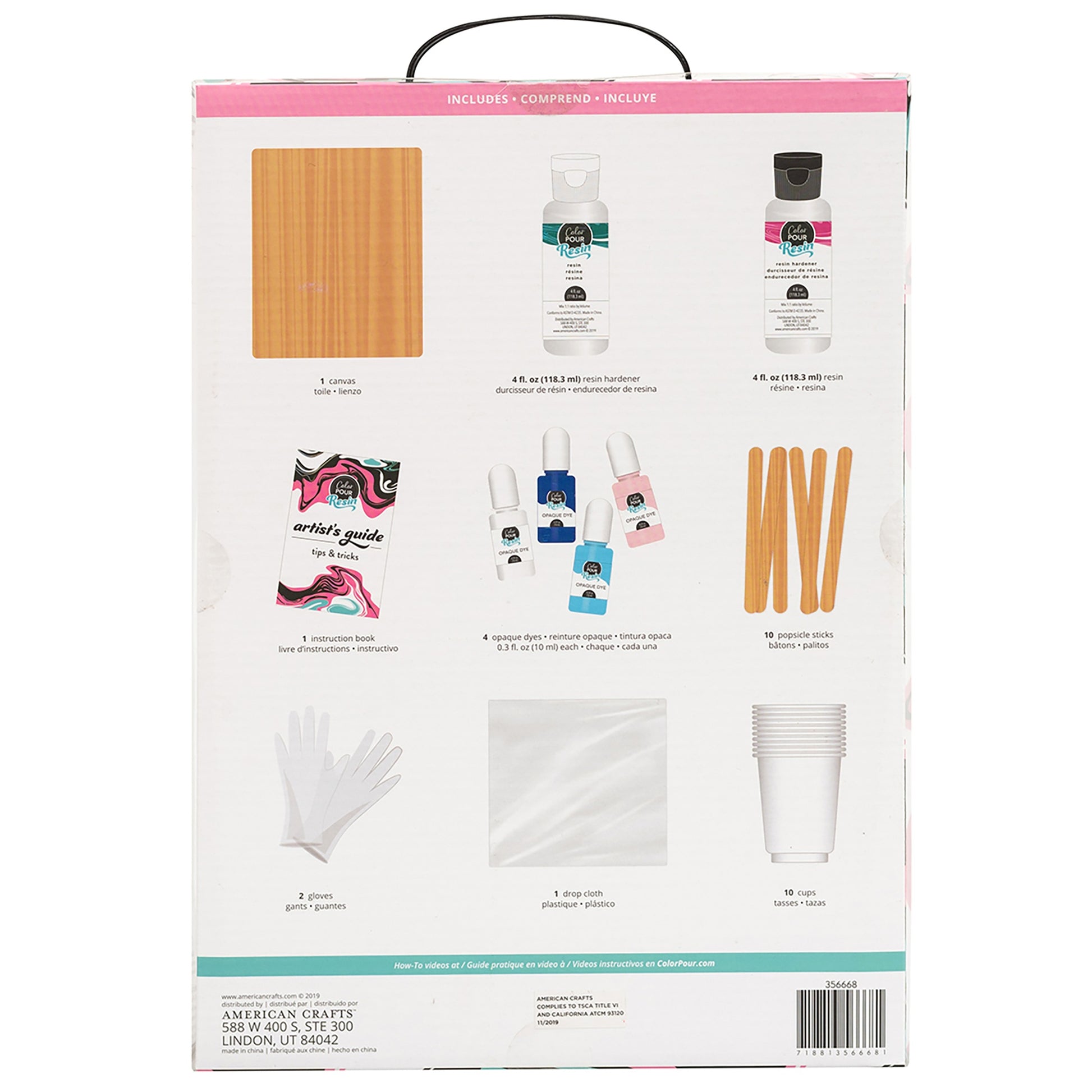 AC Color Pour Resin 32pc Starter Kit