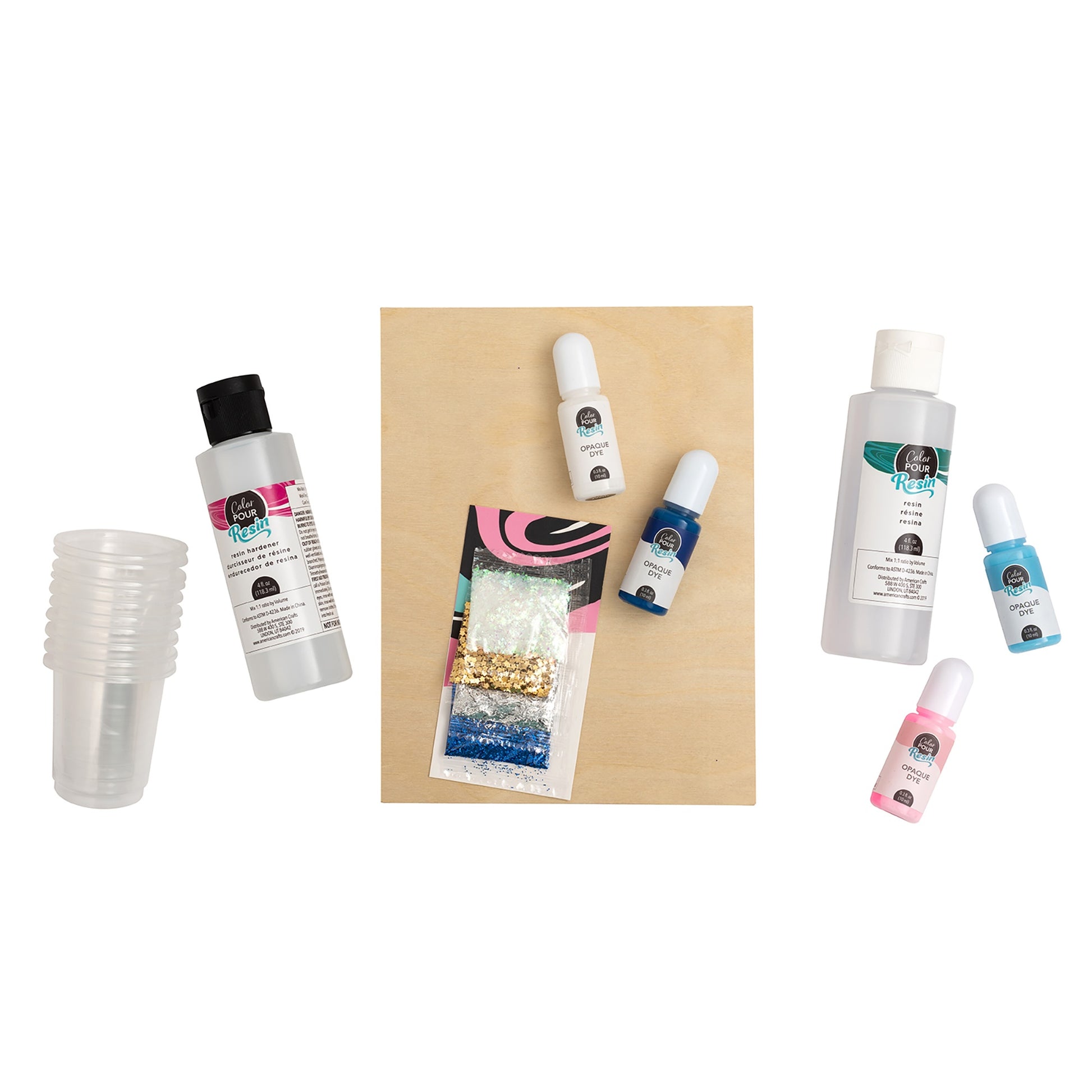 AC Color Pour Resin 32pc Starter Kit
