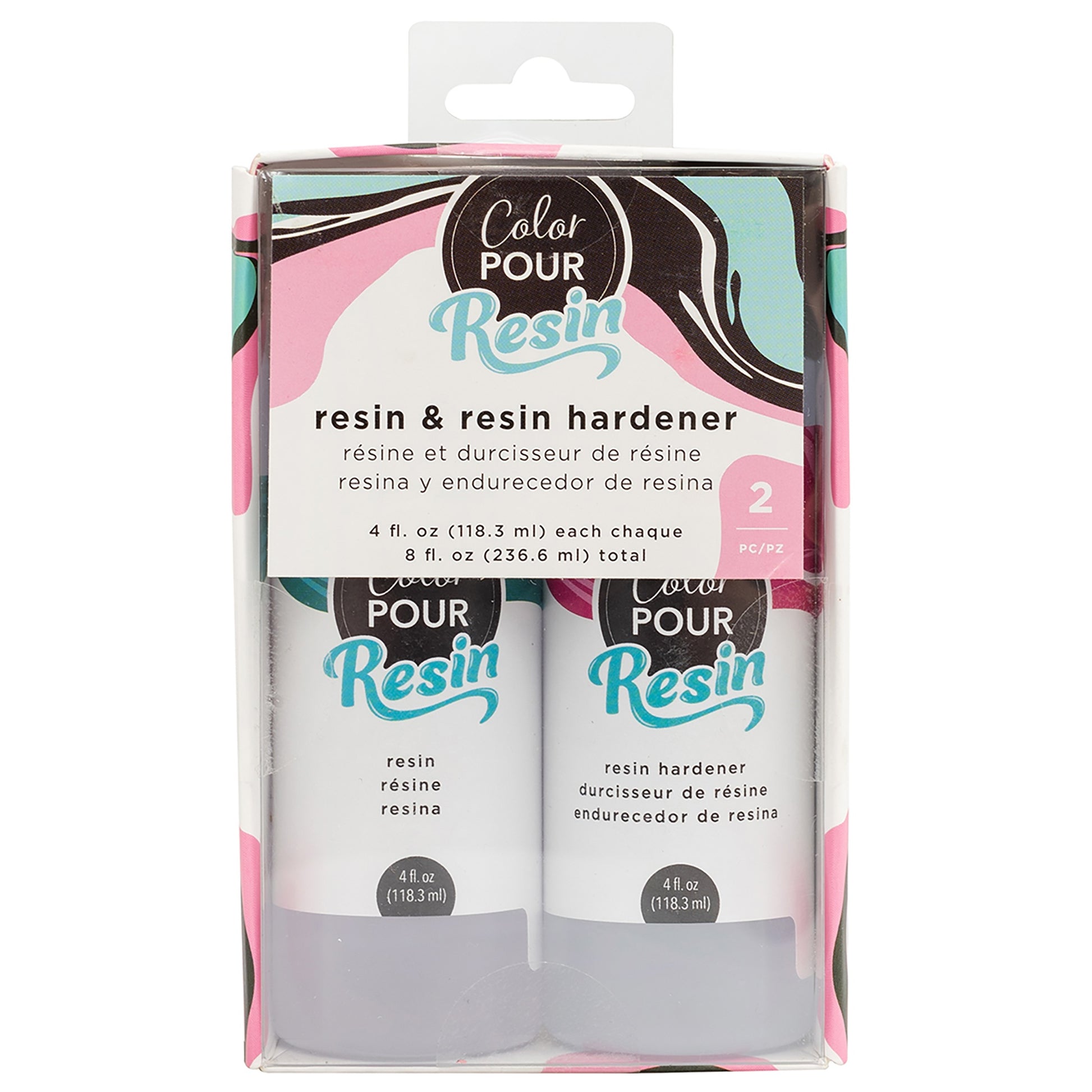 American Crafts Color Pour Resin & Hardener 2/Pkg-4oz Each