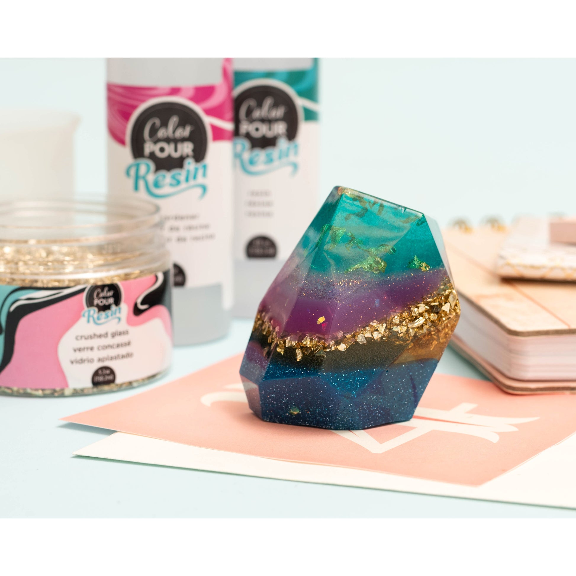 American Crafts Color Pour Resin & Hardener 2/Pkg-4oz Each