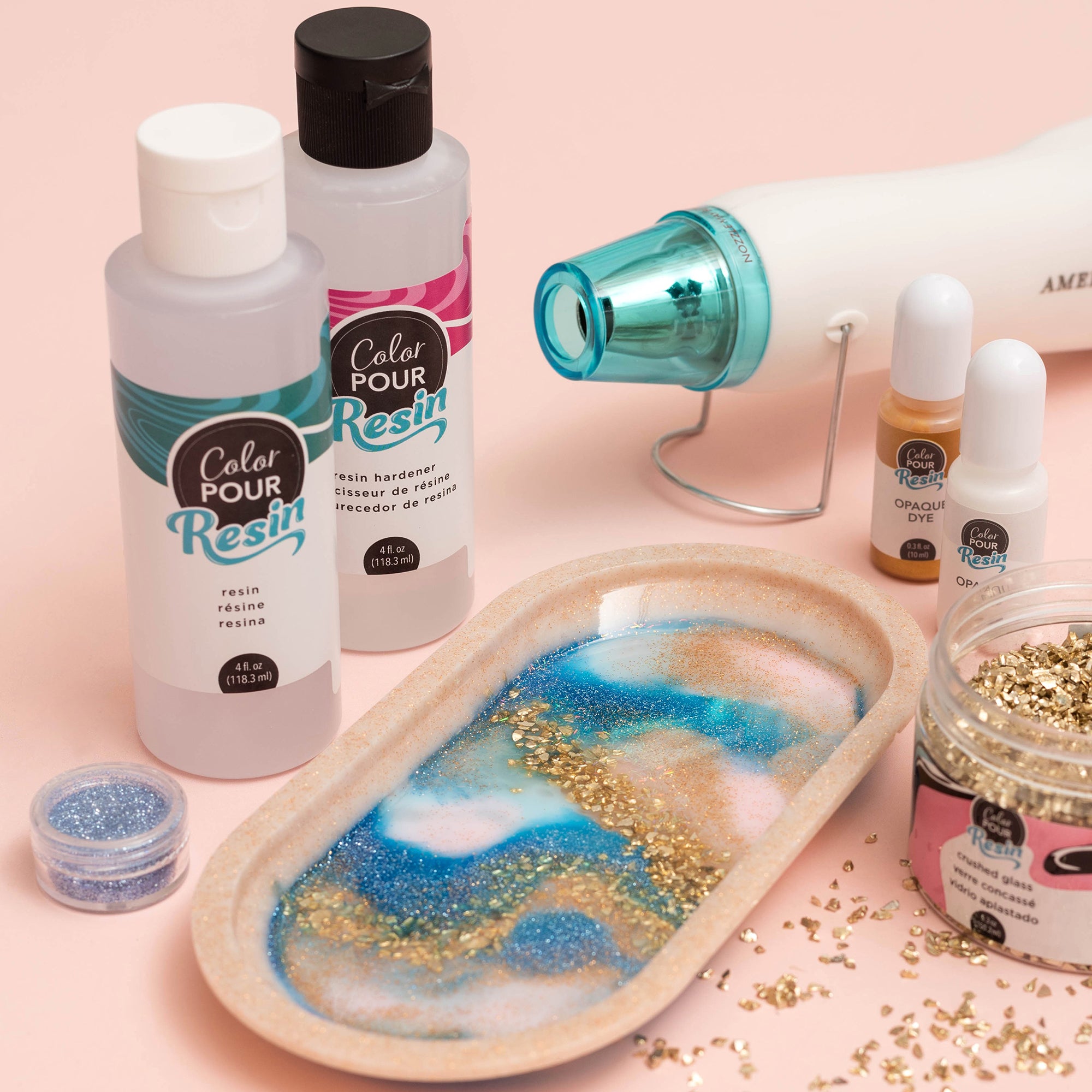 American Crafts Color Pour Resin & Hardener Sets