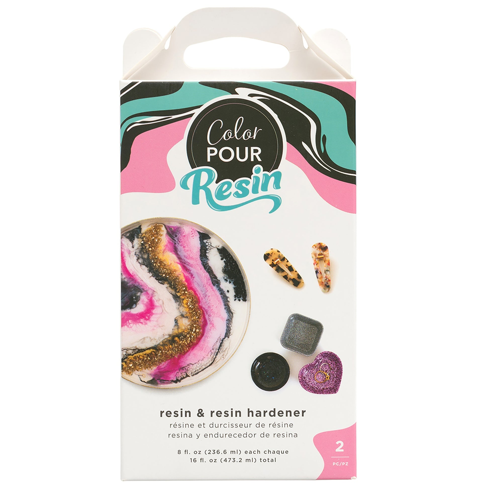 American Crafts Color Pour Resin & Hardener Sets