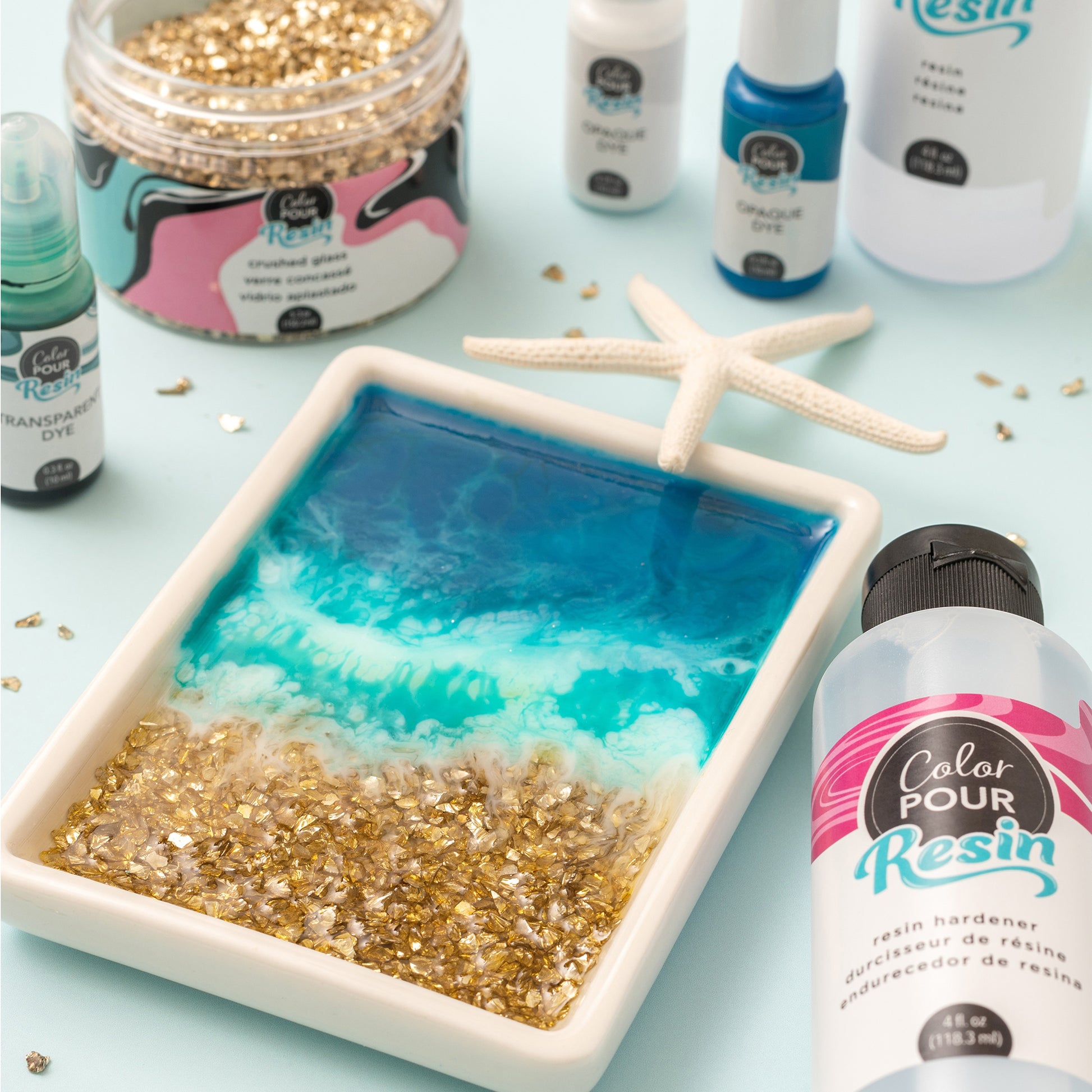 American Crafts Color Pour Resin & Hardener Sets
