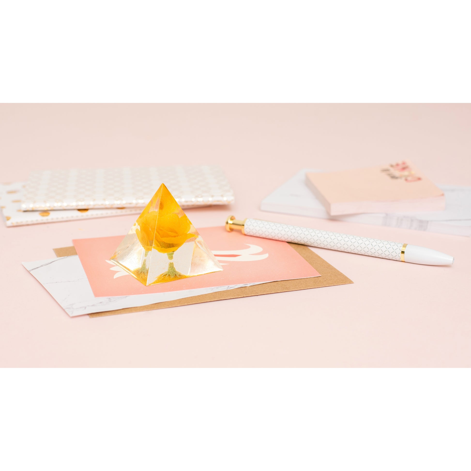 AC Color Pour Geometric Paper Weight Resin Mold Set