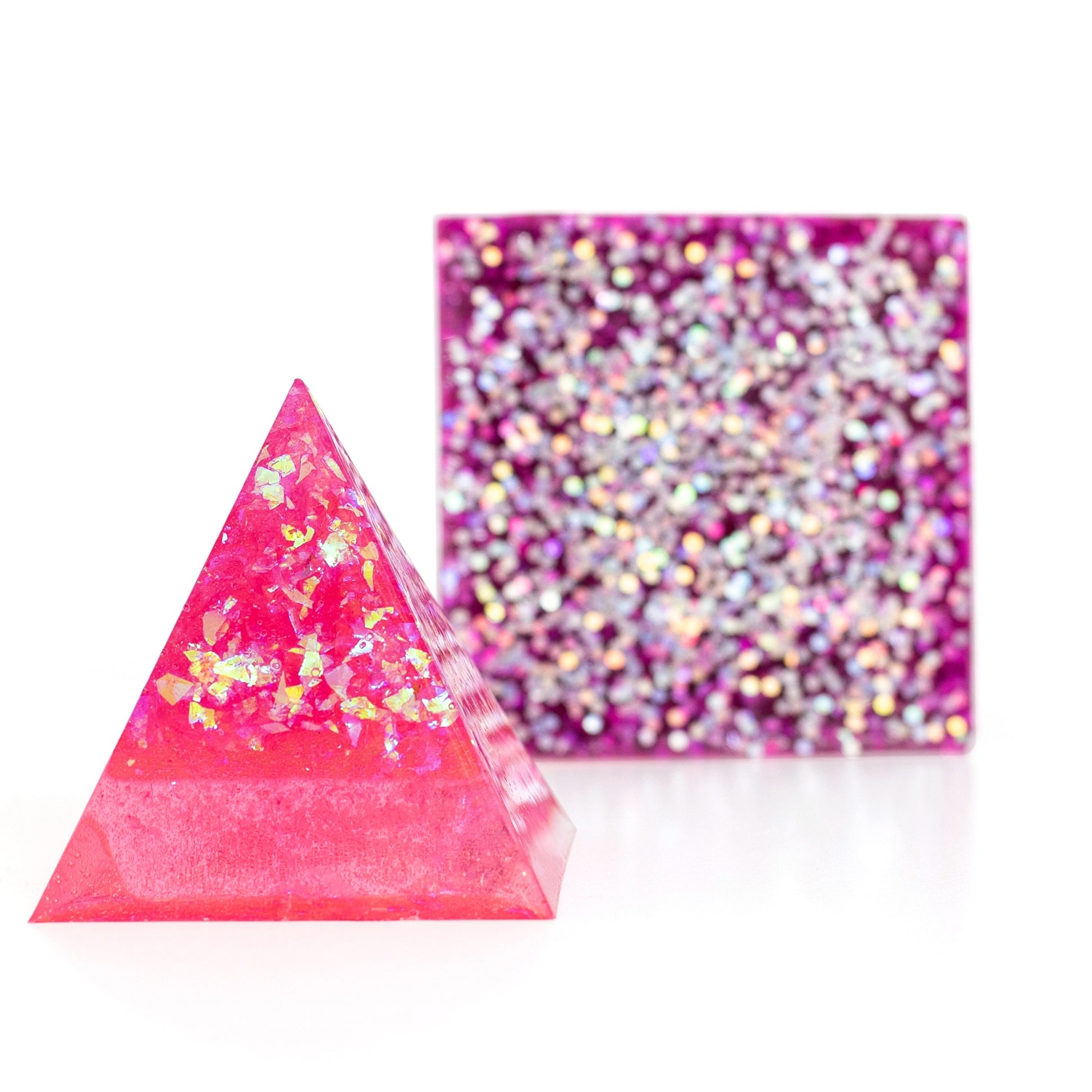 AC Color Pour Geometric Paper Weight Resin Mold Set