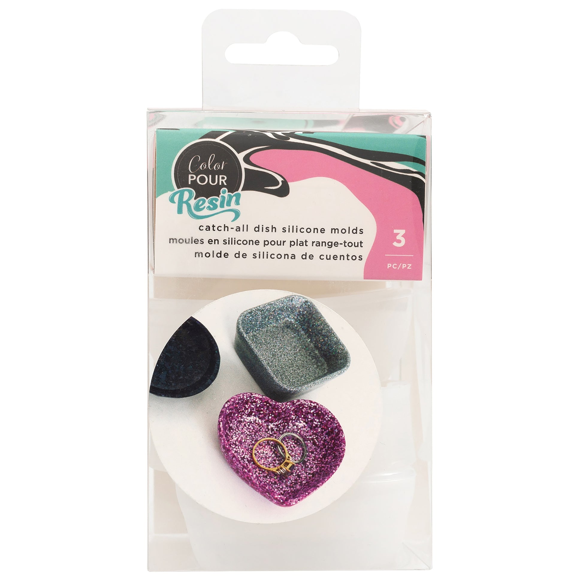 AC Color Pour Catch-All Dish Resin Mold Set