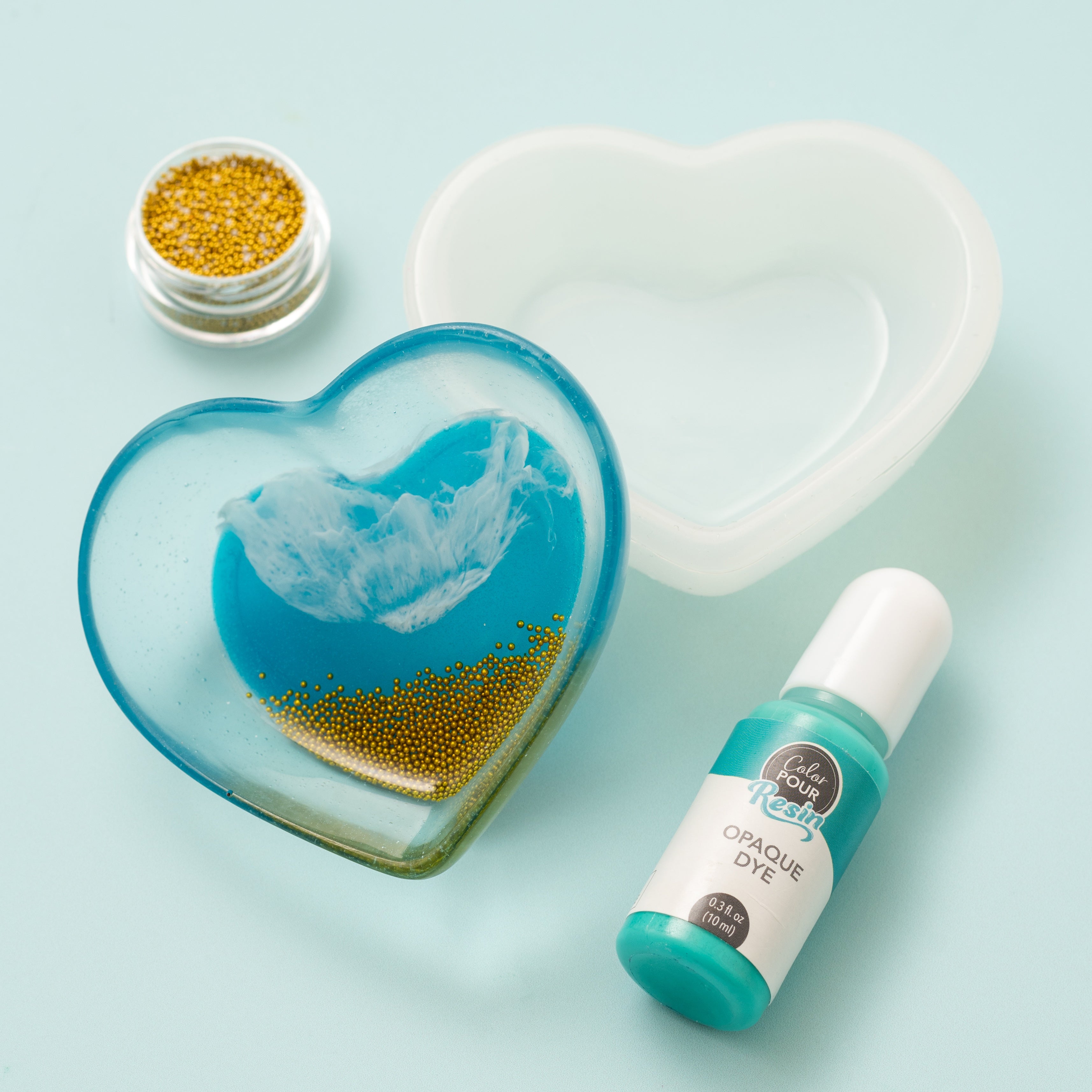 AC Color Pour Catch-All Dish Resin Mold Set
