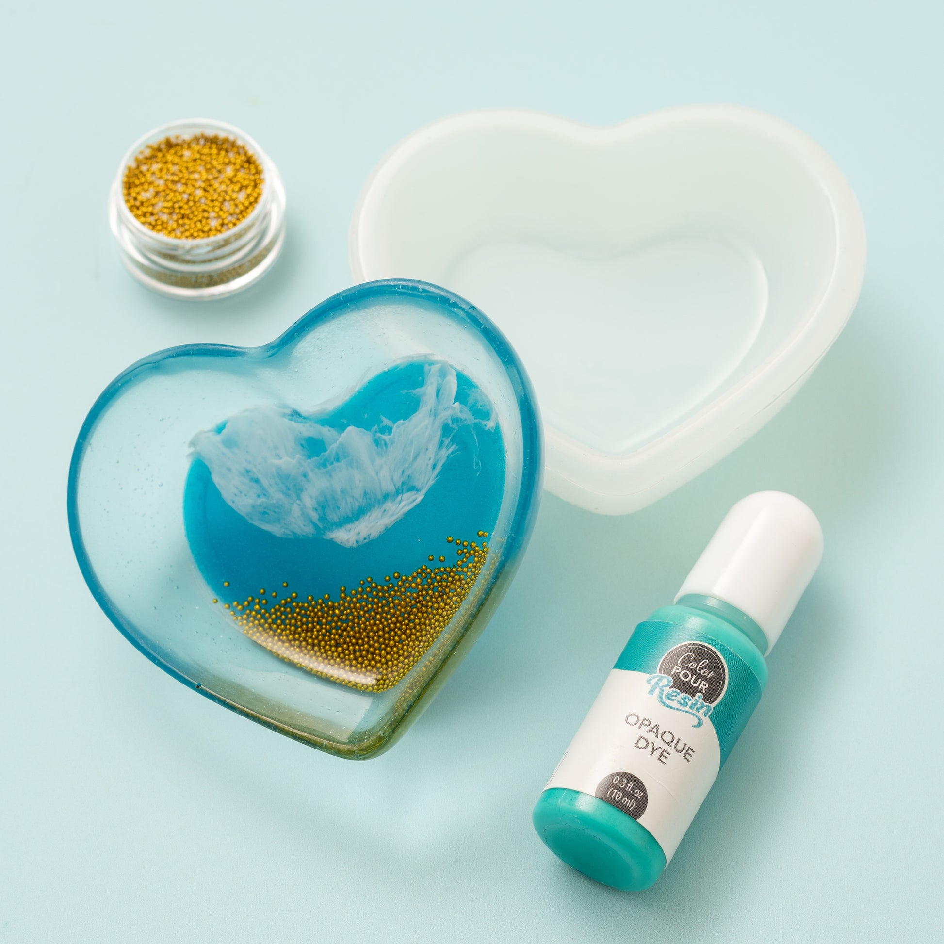 AC Color Pour Catch-All Dish Resin Mold Set