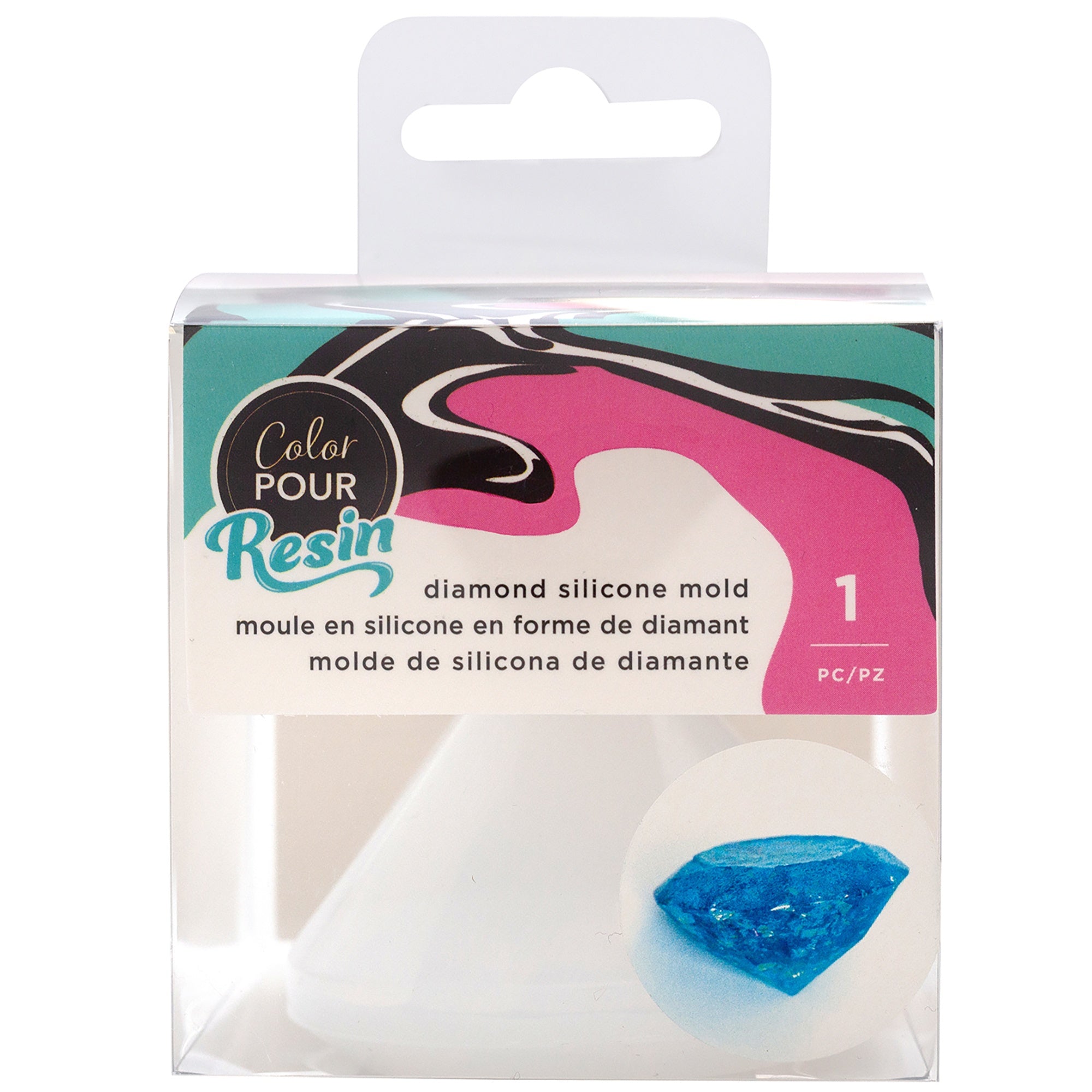 AC Color Pour Diamond Resin Mold