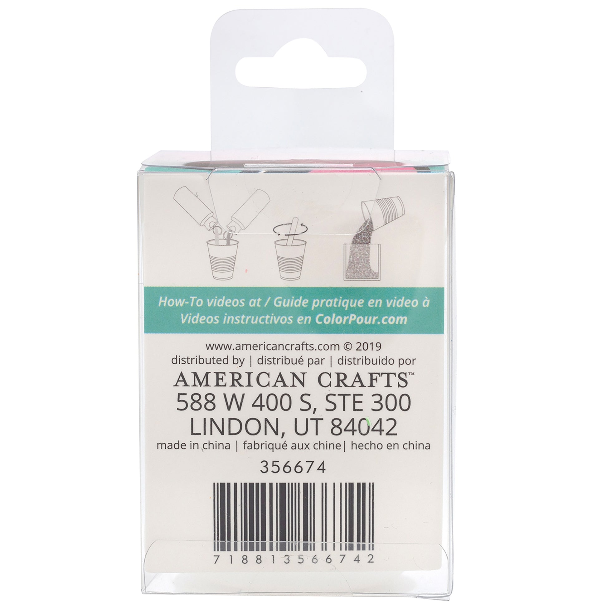 AC Color Pour Resin Silicone Pouring Cup