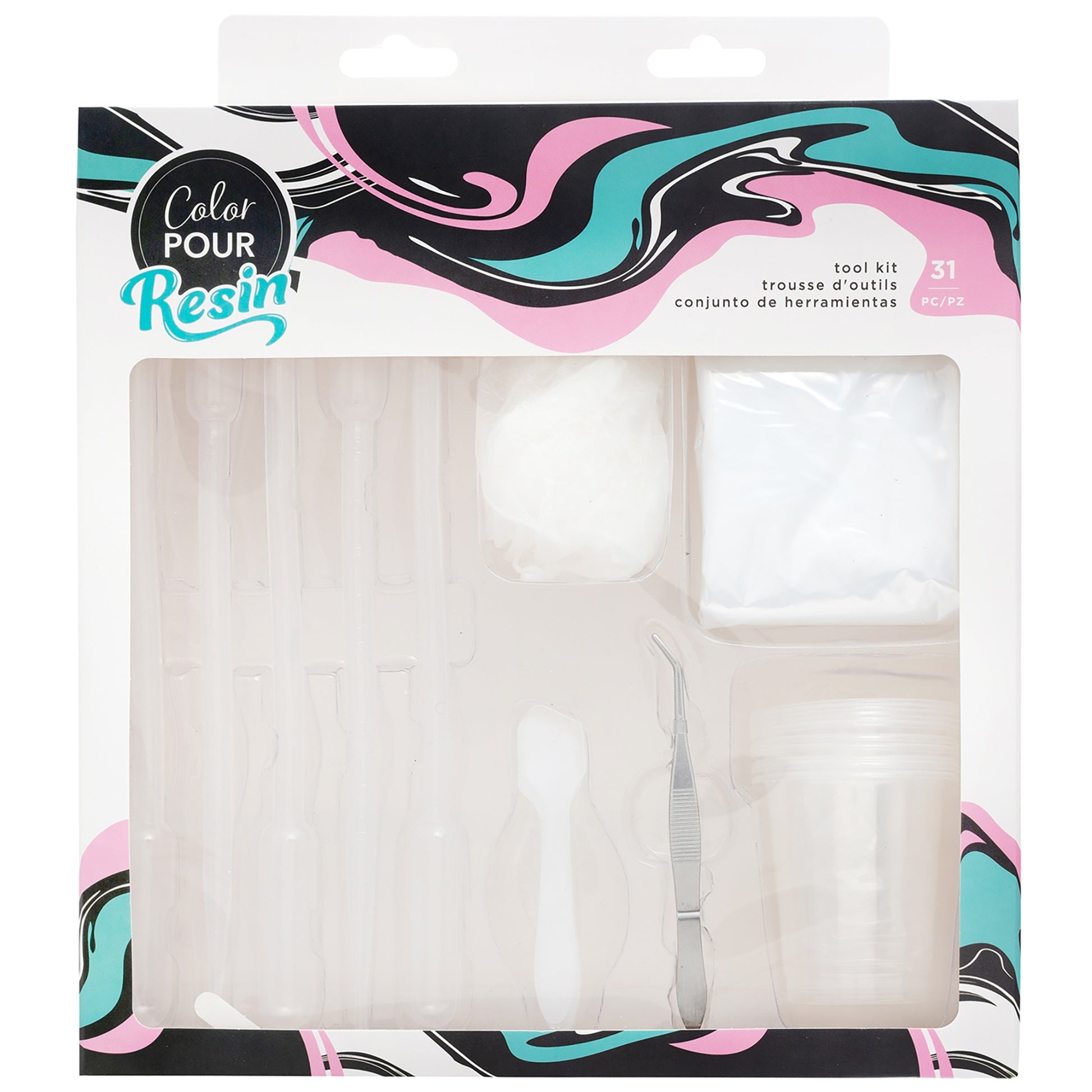AC Color Pour Resin Tool Kit