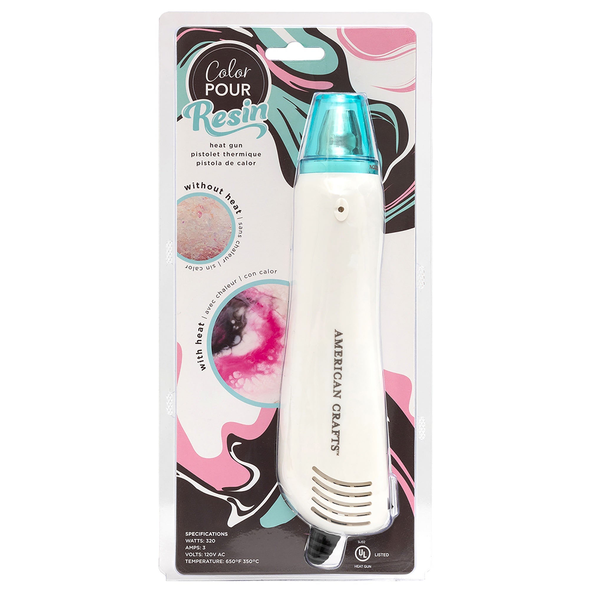AC Color Pour Resin Heat Gun