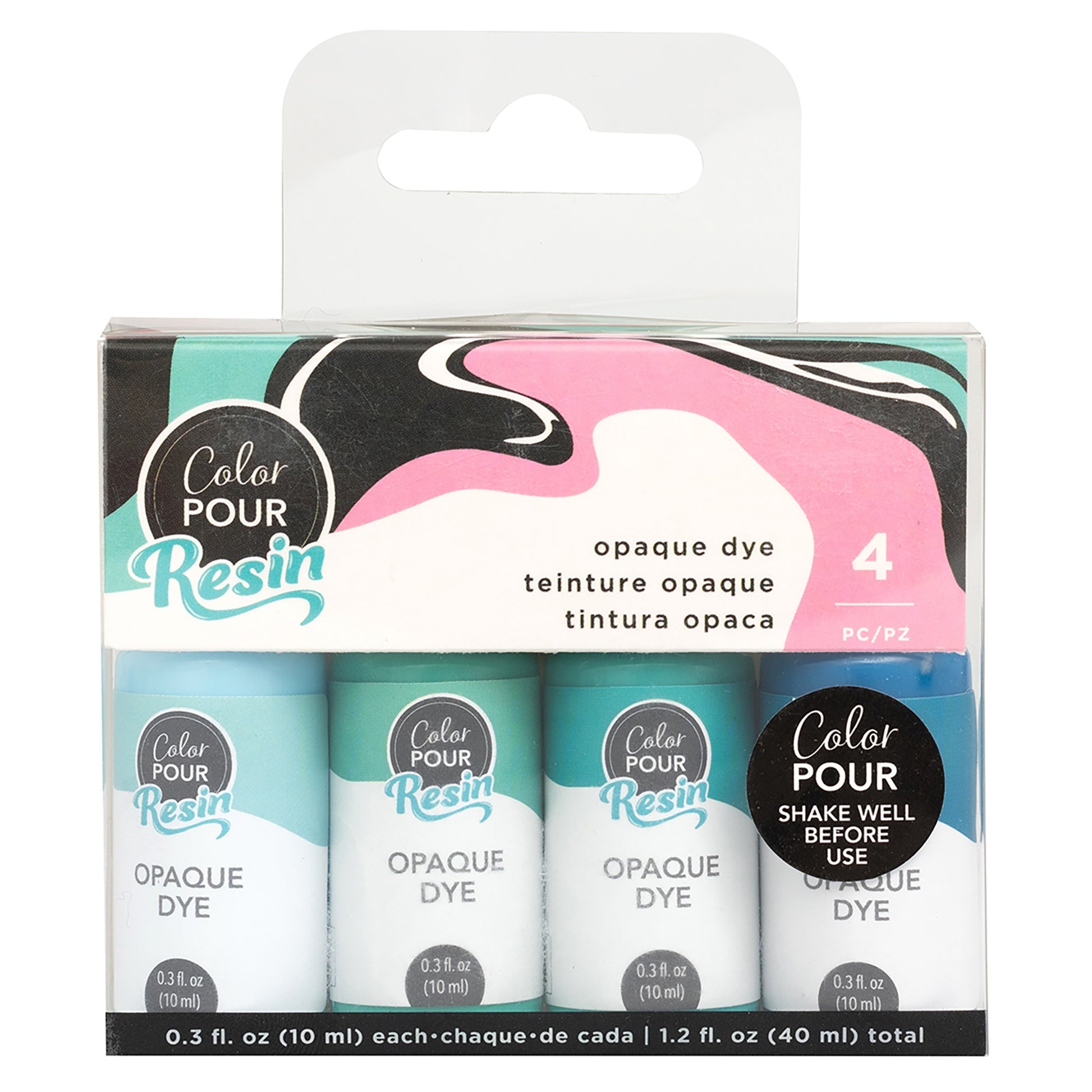 American Crafts Opaque Color Pour Resin Dye Sets