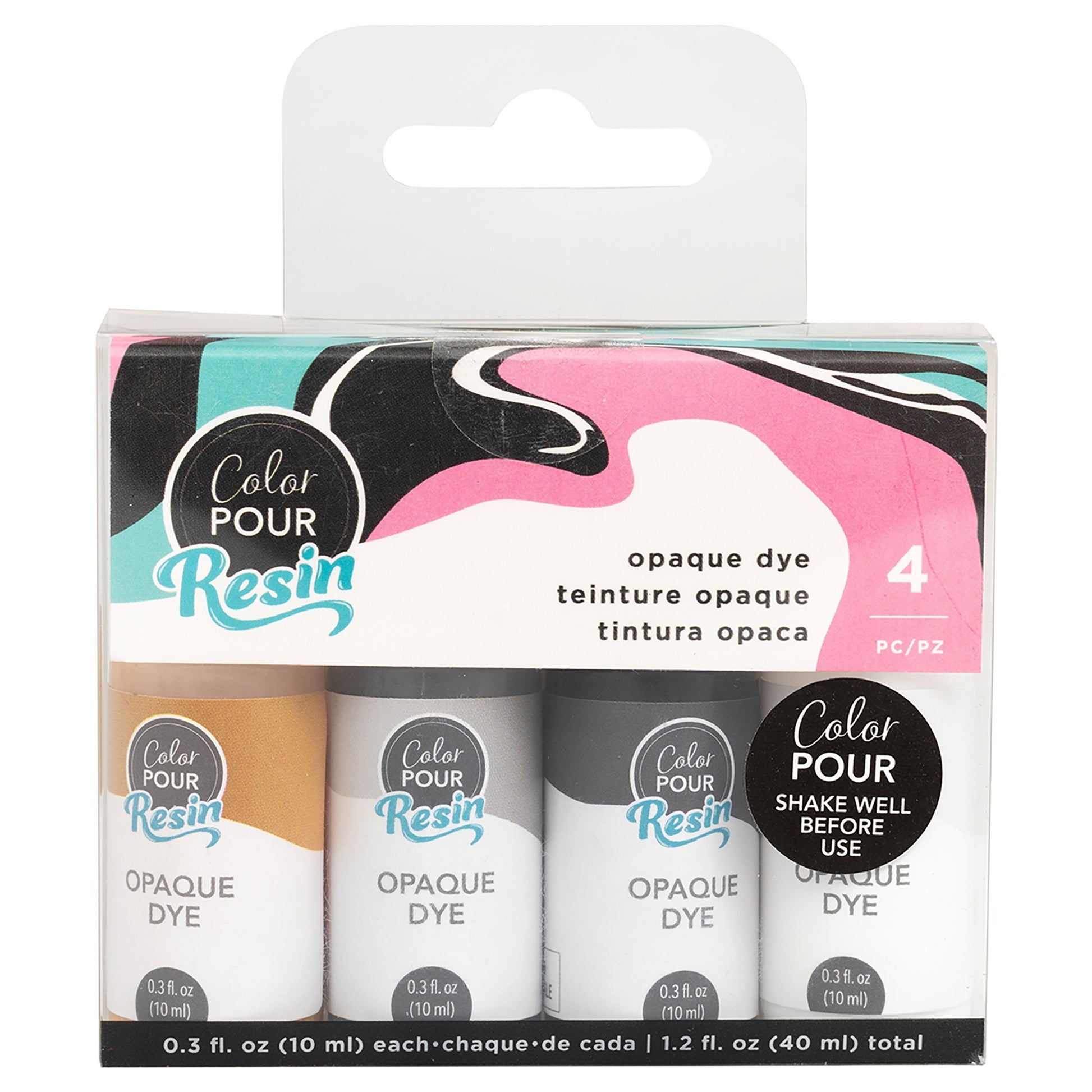American Crafts Opaque Color Pour Resin Dye Sets