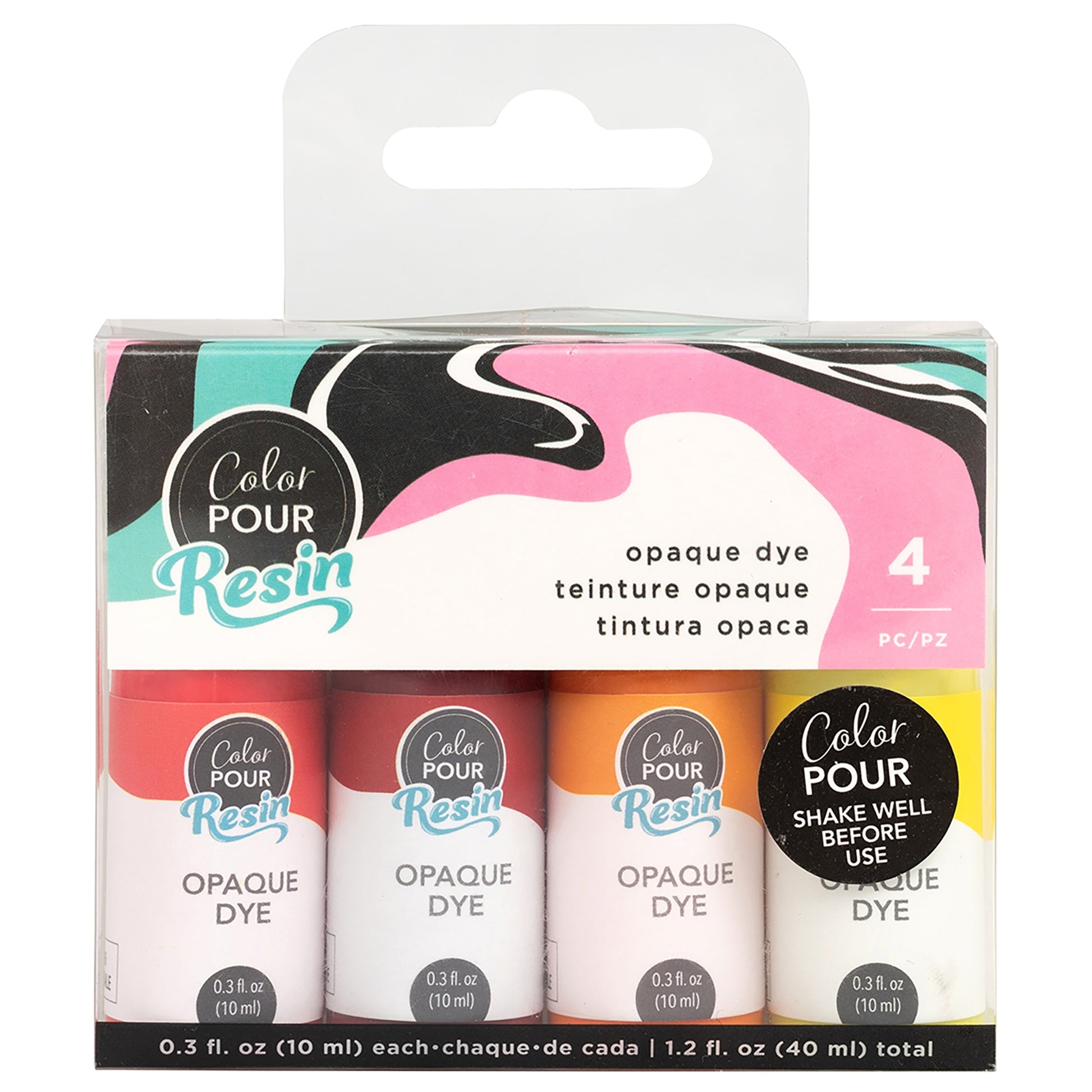 American Crafts Opaque Color Pour Resin Dye Sets