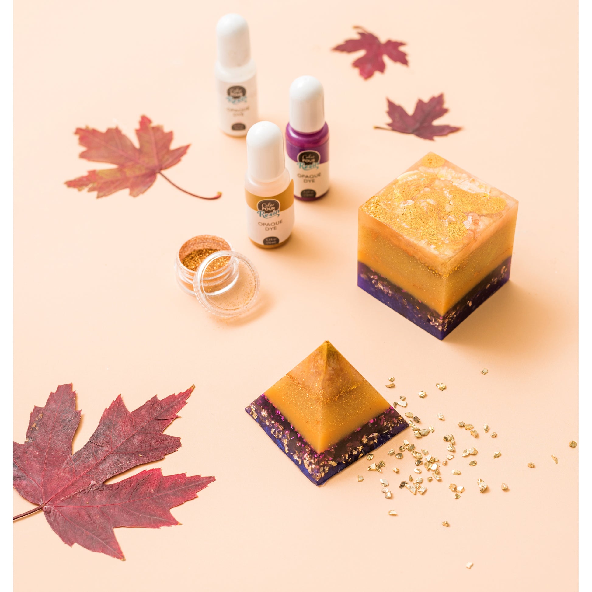 American Crafts Opaque Color Pour Resin Dye Sets
