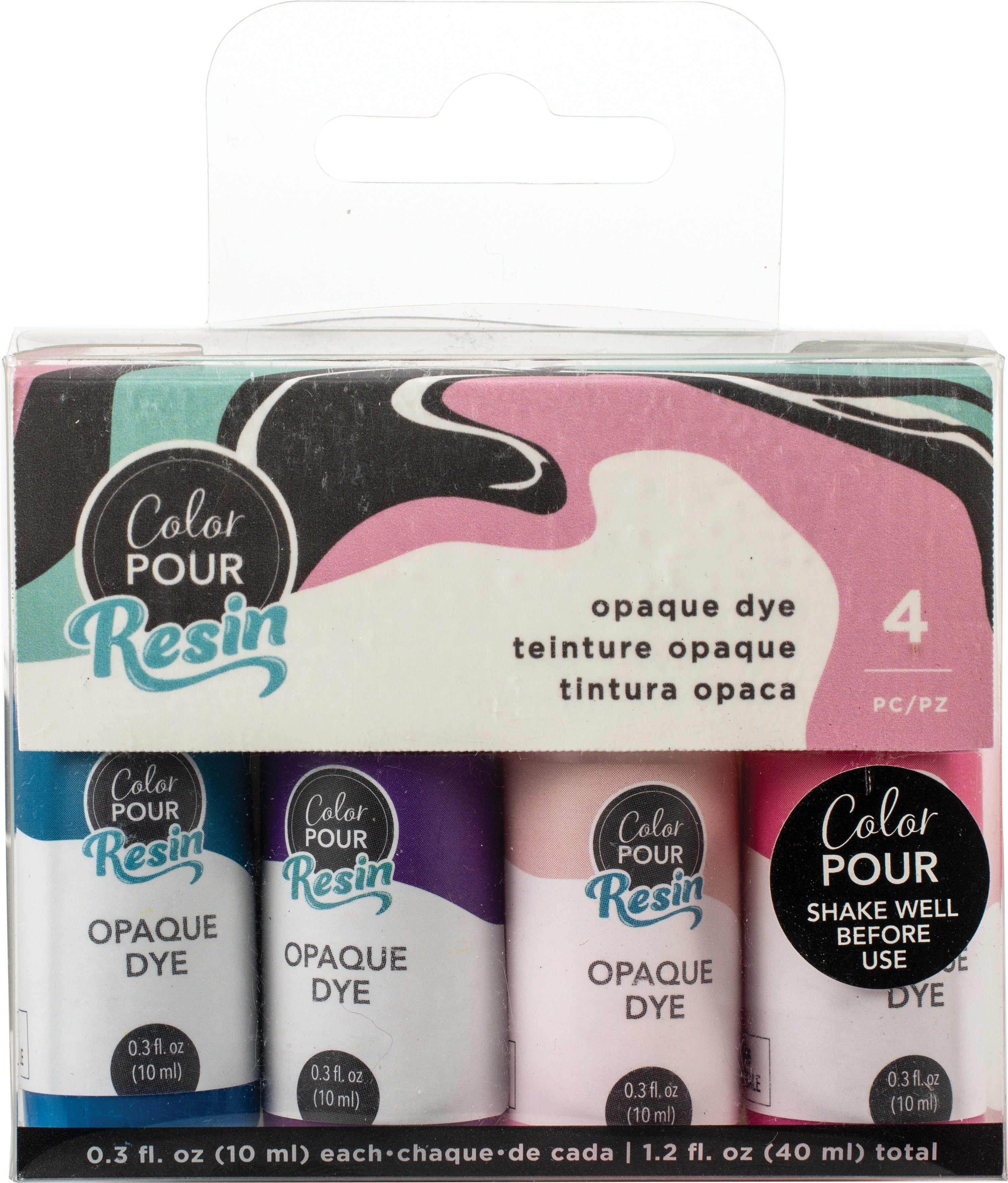 American Crafts Opaque Color Pour Resin Dye Sets