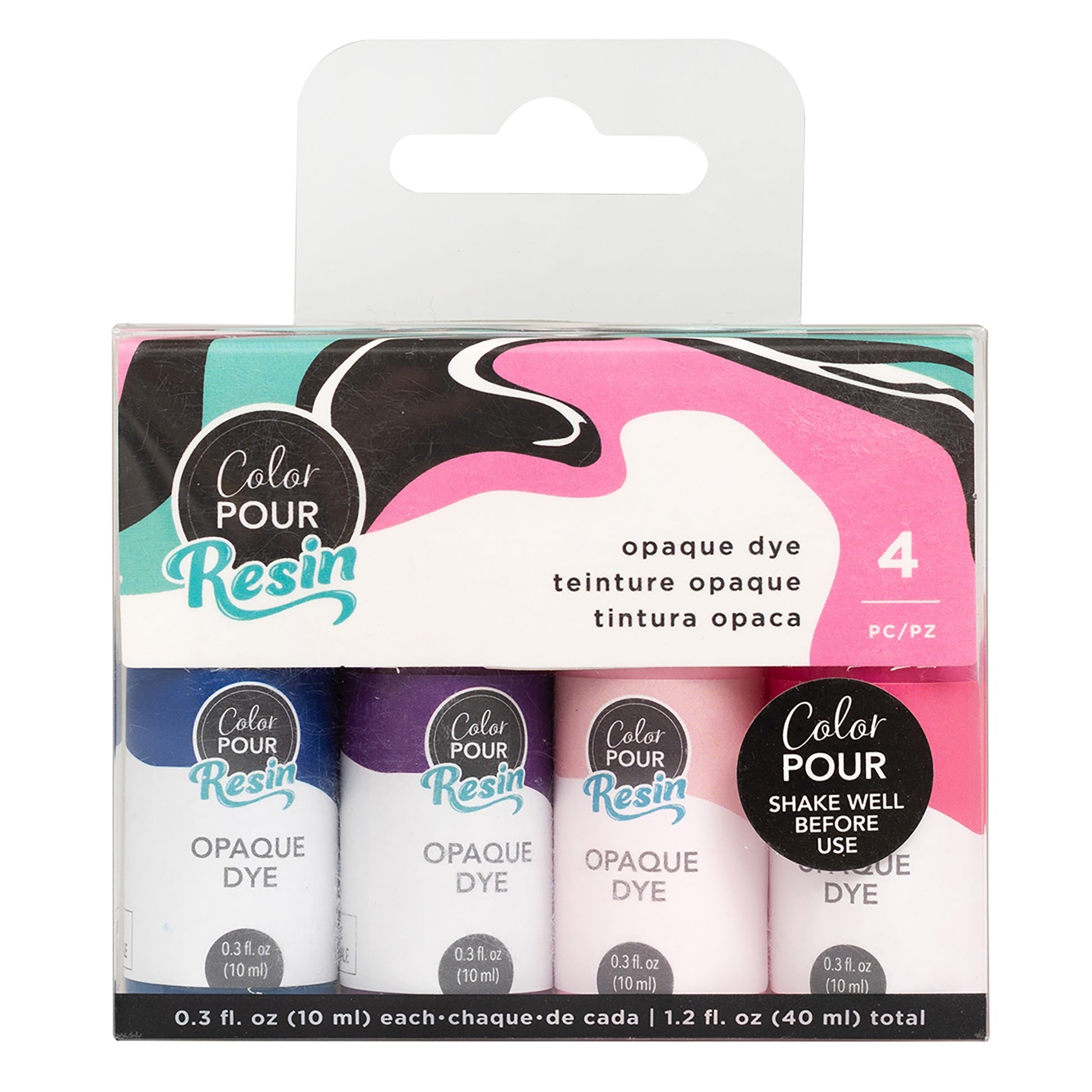 American Crafts Opaque Color Pour Resin Dye Sets