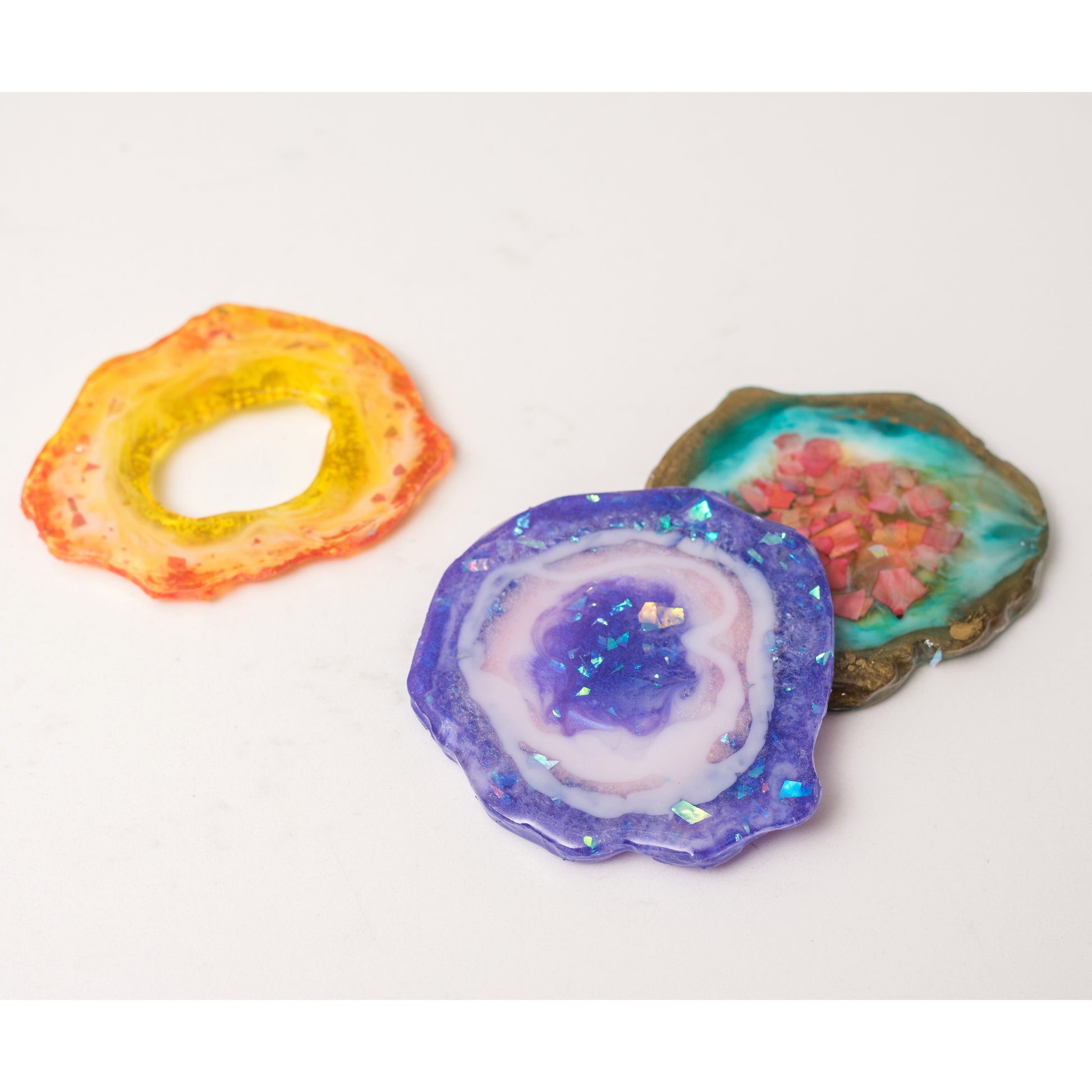 American Crafts Color Pour Translucent Resin Dyes, 4 pack