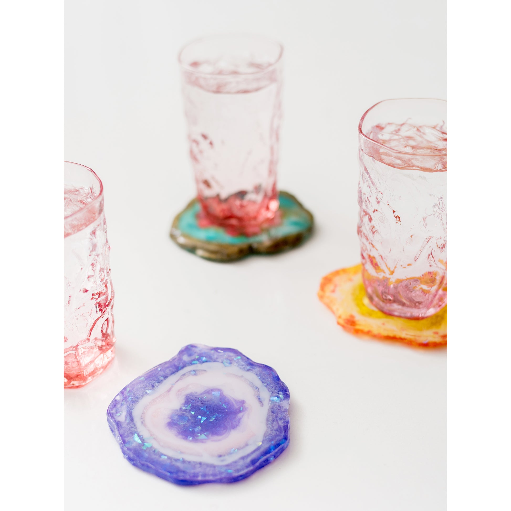 American Crafts Color Pour Translucent Resin Dyes, 4 pack