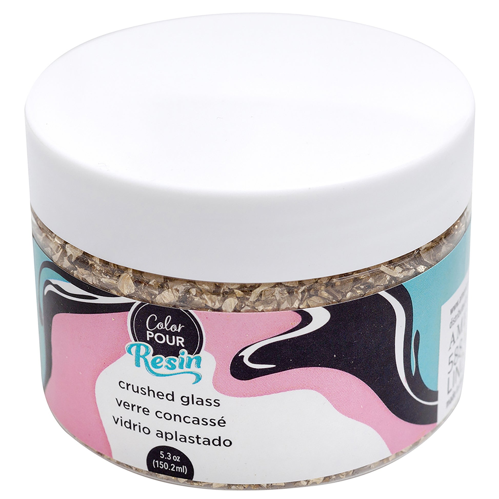 American Crafts Color Pour Resin Mix-Ins-Faux Gold Crushed Glass