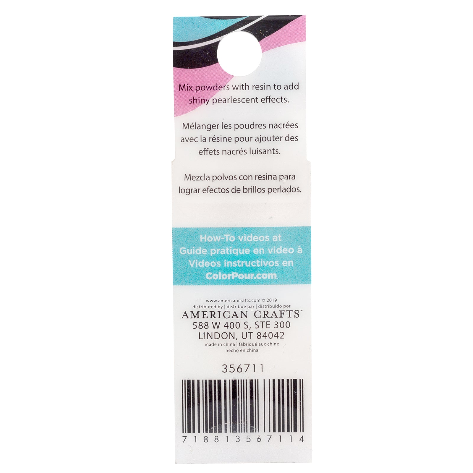 AC Color Pour Resin Mix-Ins - Metallic Pearlescent Powder Set