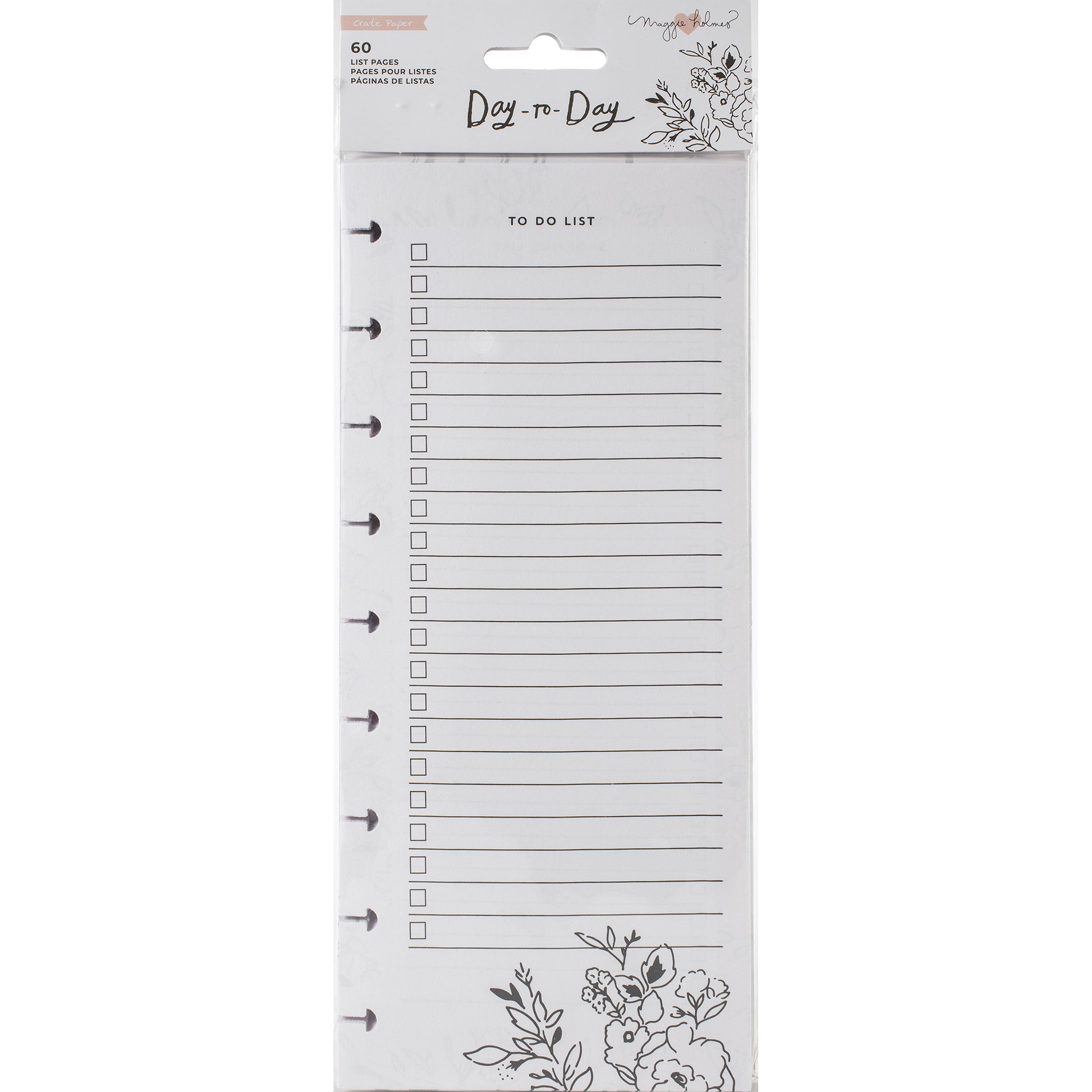 Maggie Holmes Day-To-Day Shopping & To-Do List Double-Sided Notepad