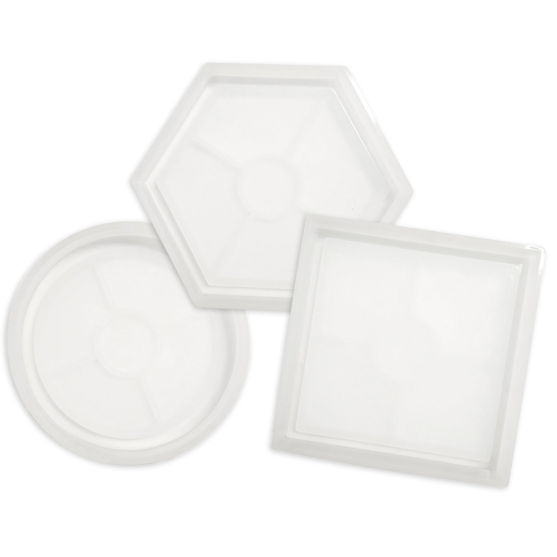 We R Makers Spin It Epoxy Mold 3/Pkg - Coaster
