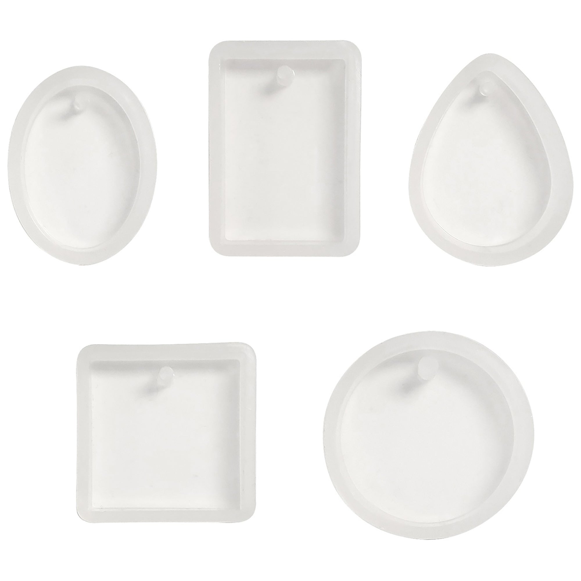 We R Makers Spin It Epoxy Mold 5/Pkg-Pendant