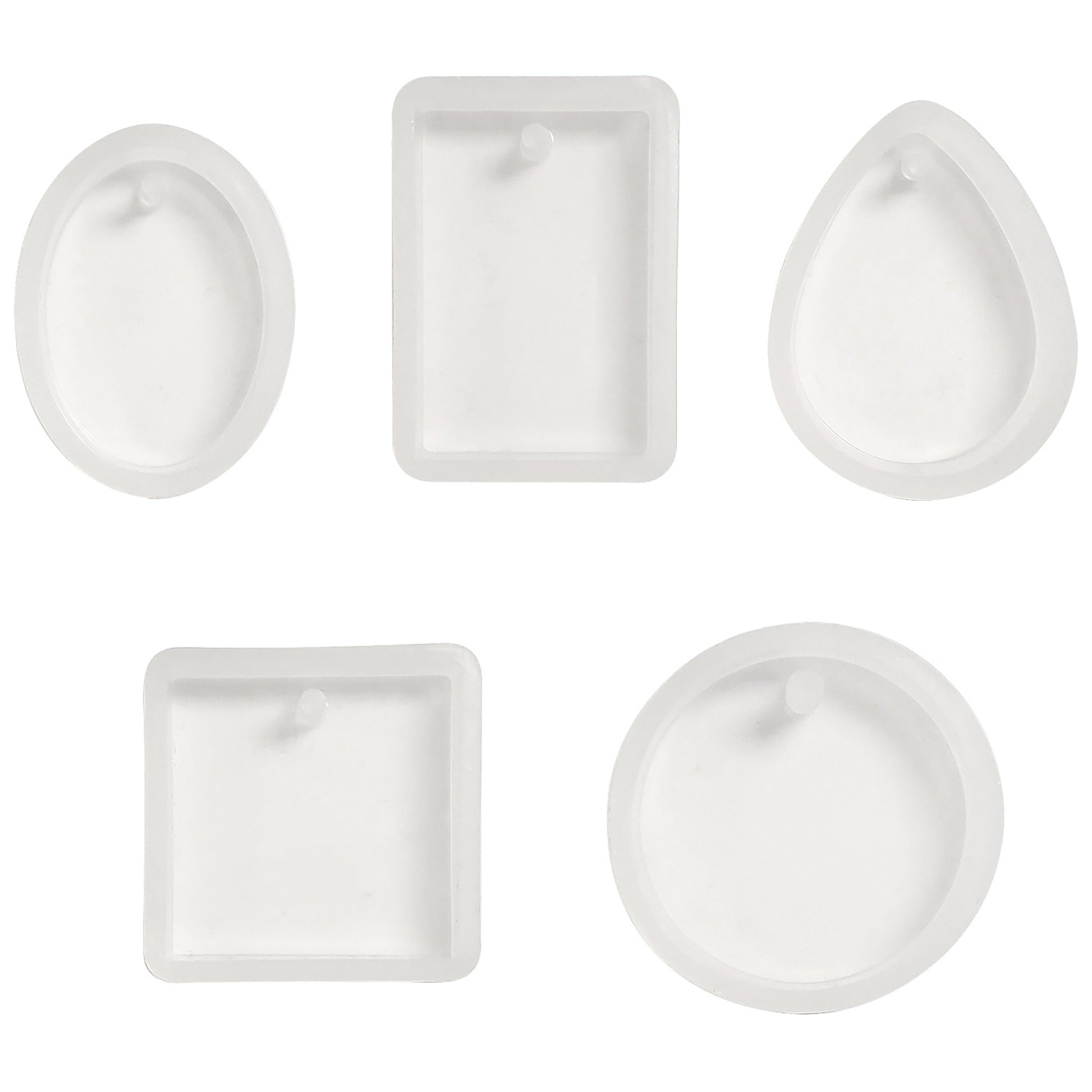We R Makers Spin It Epoxy Mold 5/Pkg-Pendant