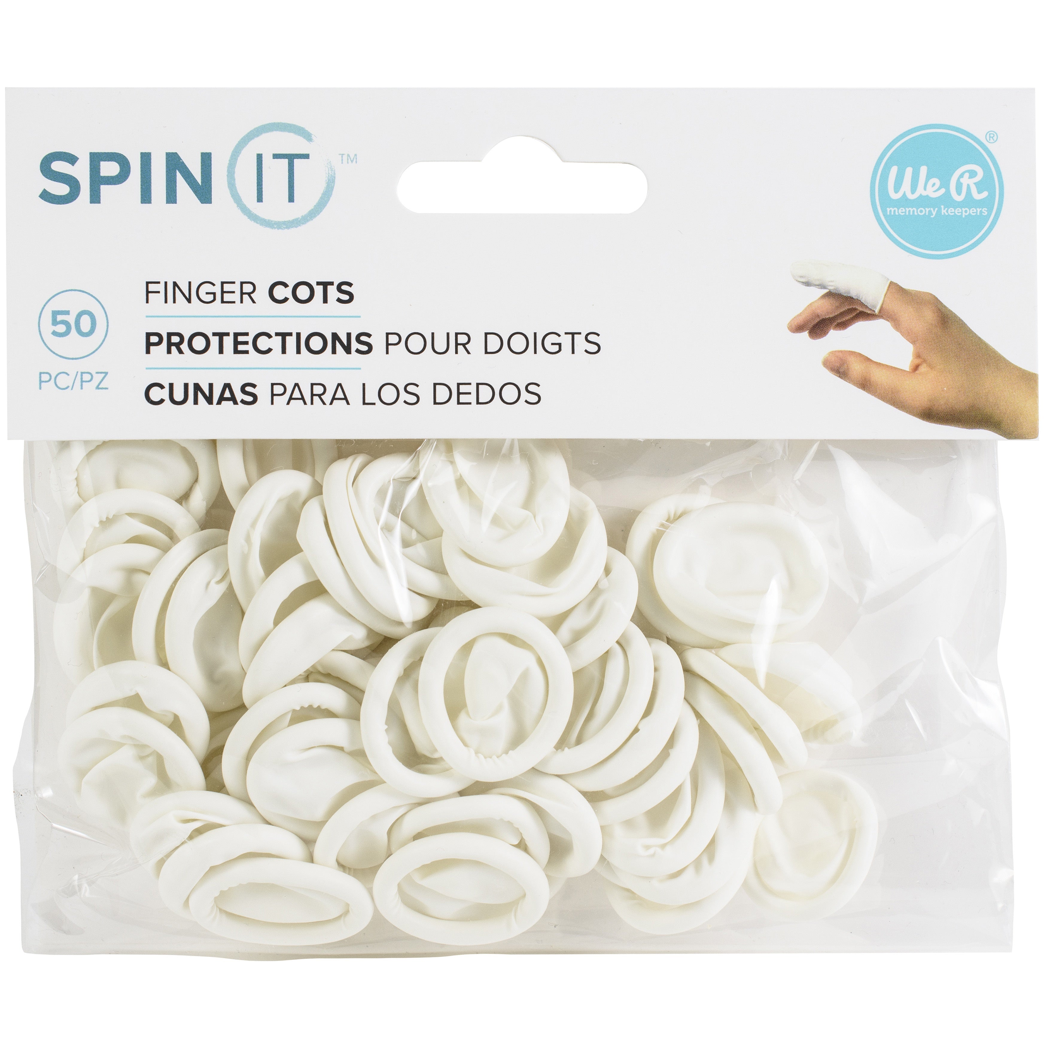 We R Makers Spin It -Finger Cots 50/Pkg