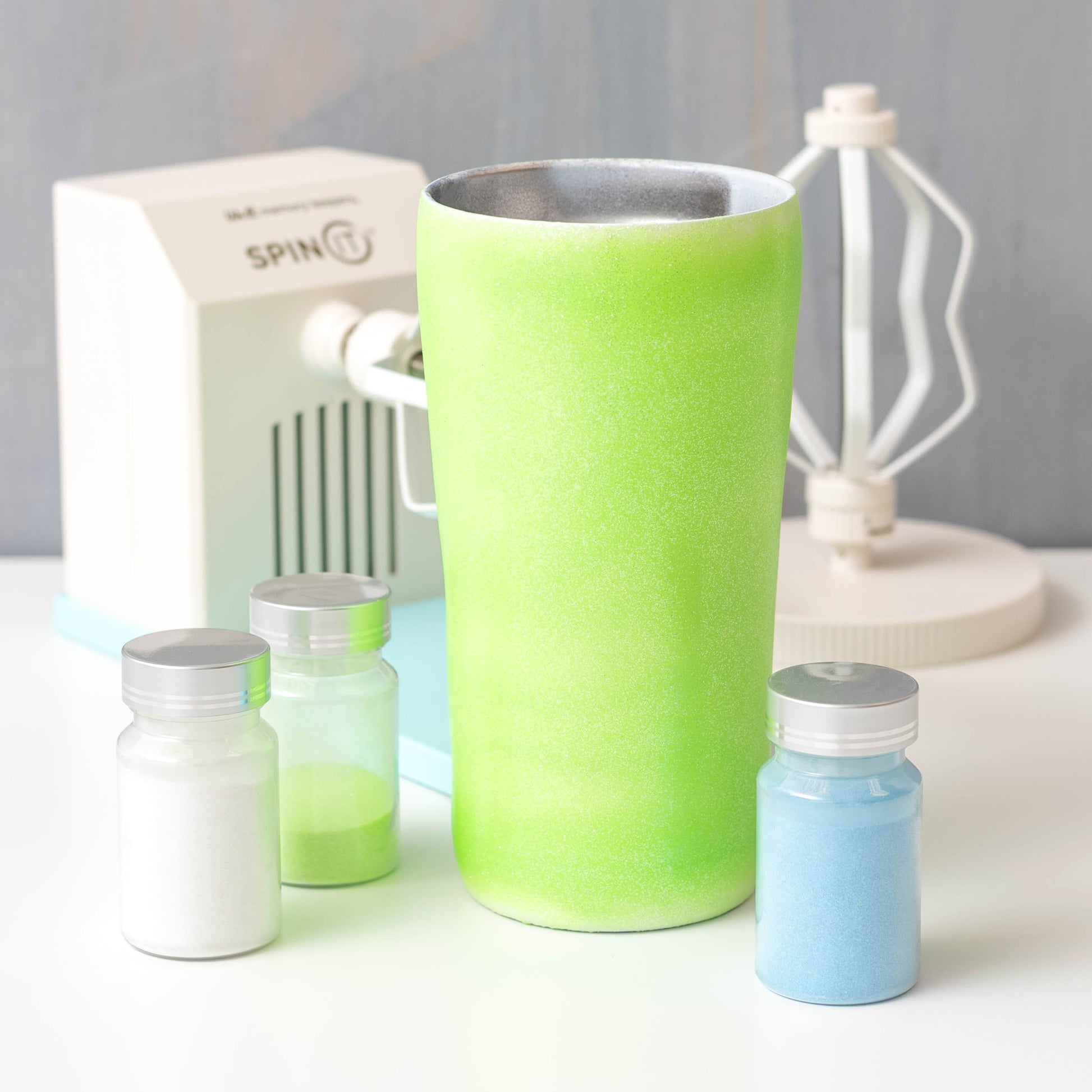 We R Makers Spin It Glitter 3/Pkg - Glow-In-The-Dark