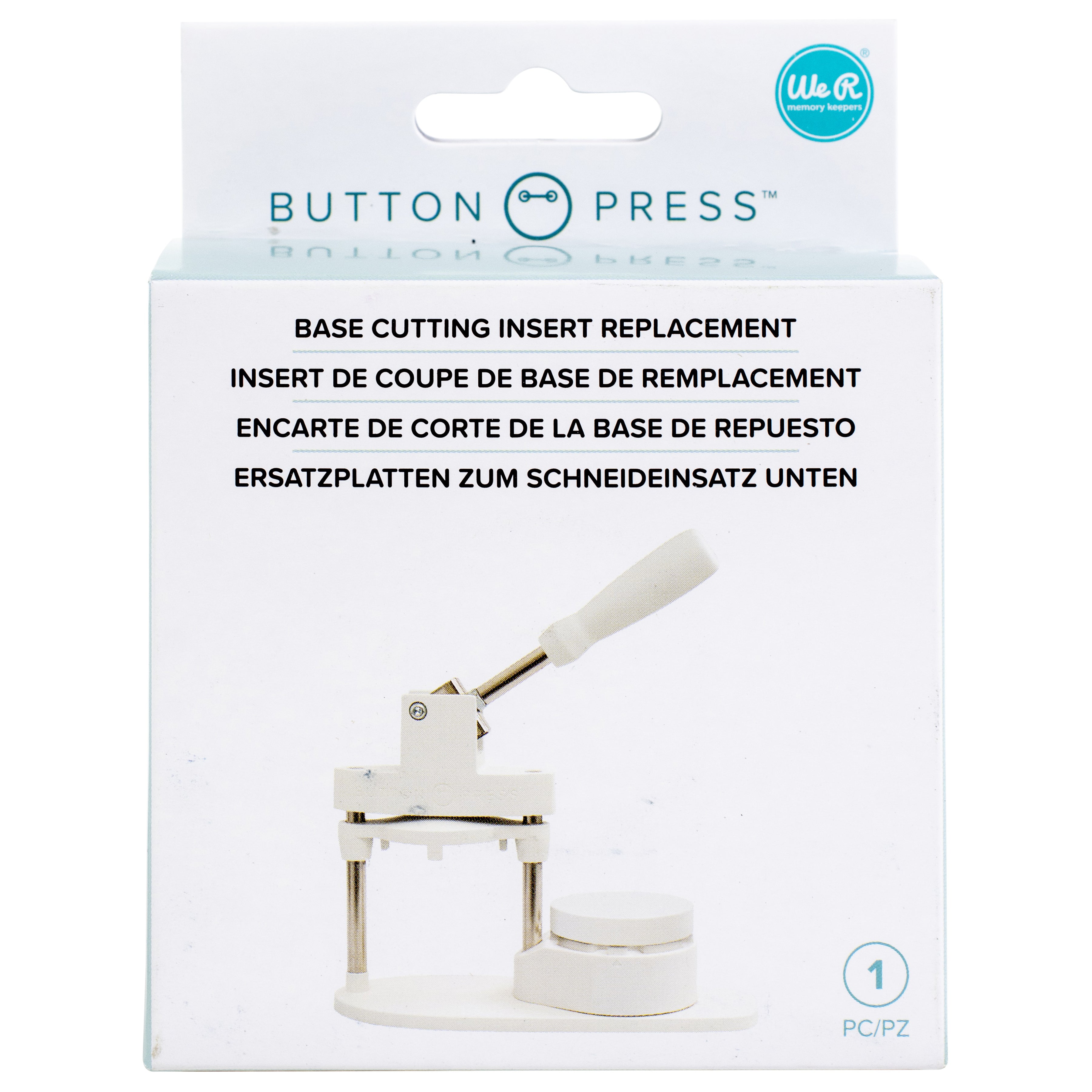 We R Makers Button Press Base Cutting Insert Replacement