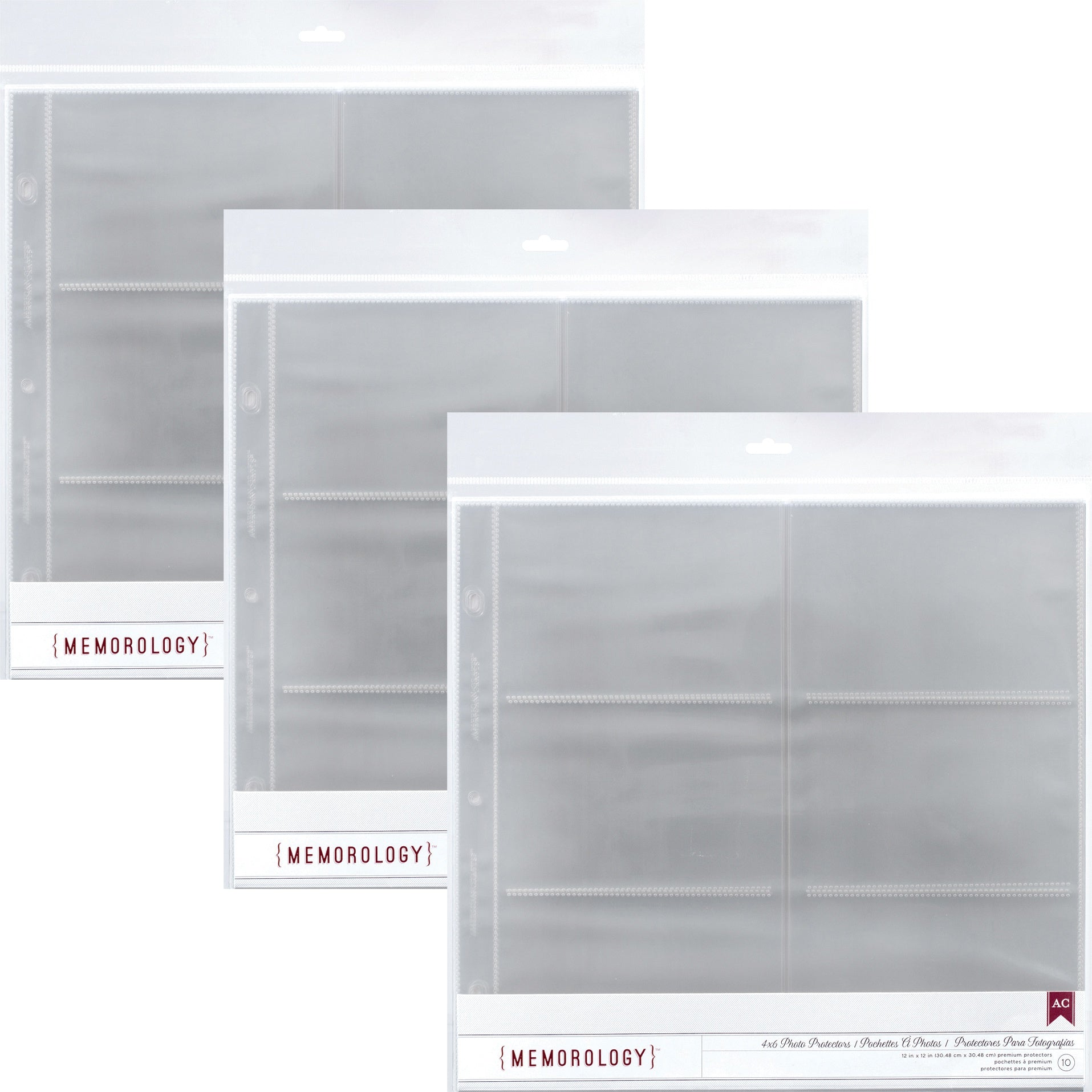 American Crafts 12x12" Page Protectors - Available in a Variety of Styles