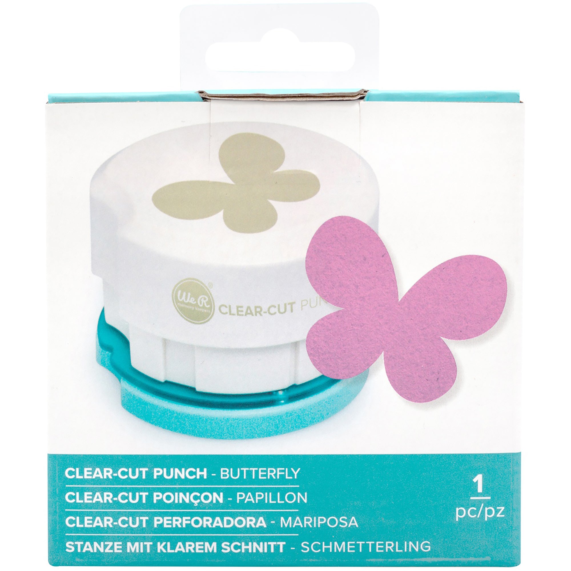 2" Clear-Cut Butterfly Punch from We R Makers