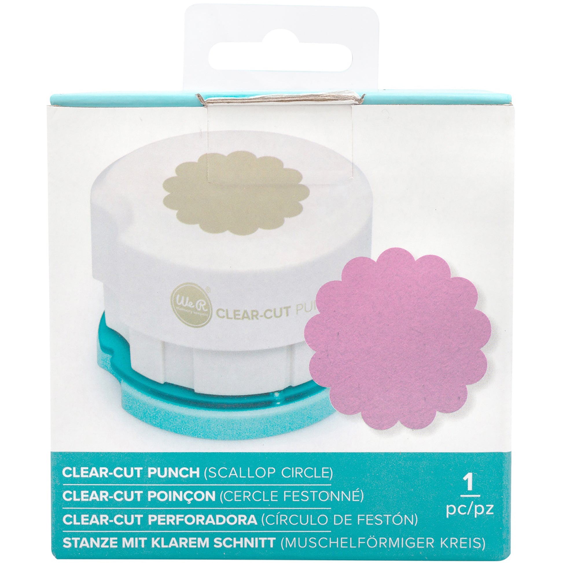 We R Makers 2" Scallop Circles Clear-Cut Punch