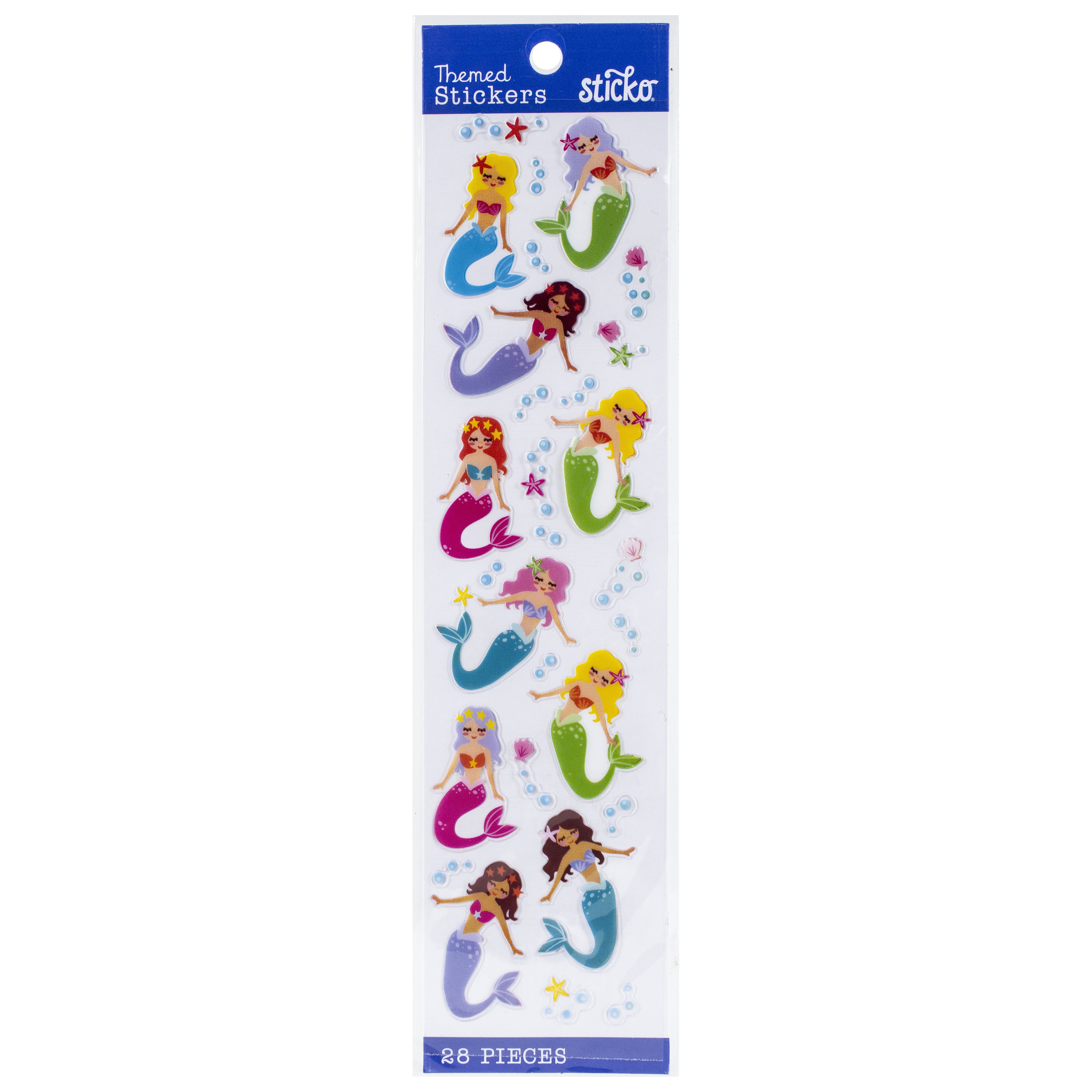 Sticko Stickers - Mermaids, 28pcs