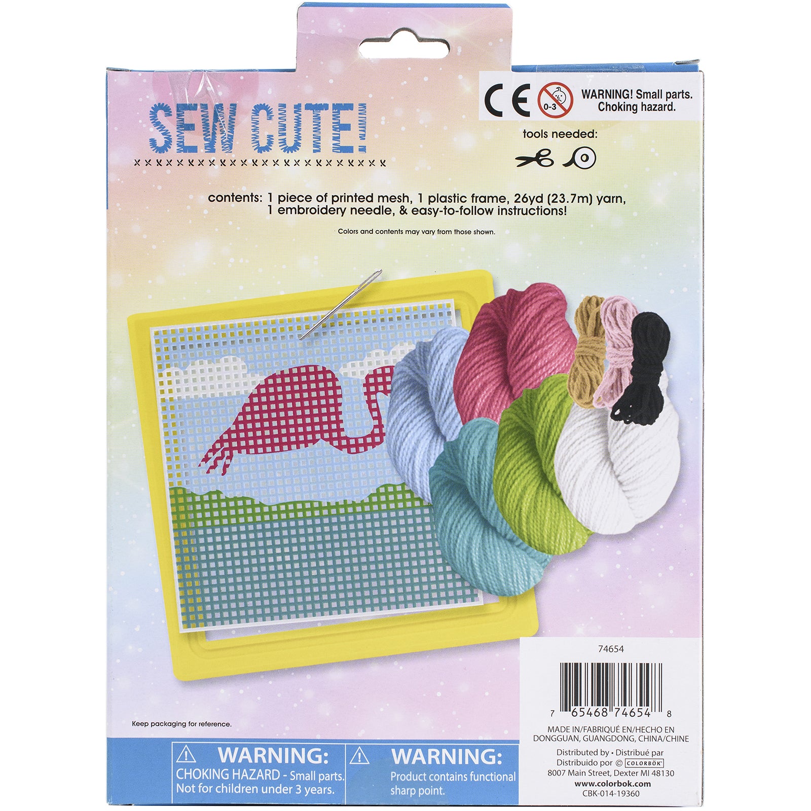 Sew Cute! Needlepoint Flamingo Kit