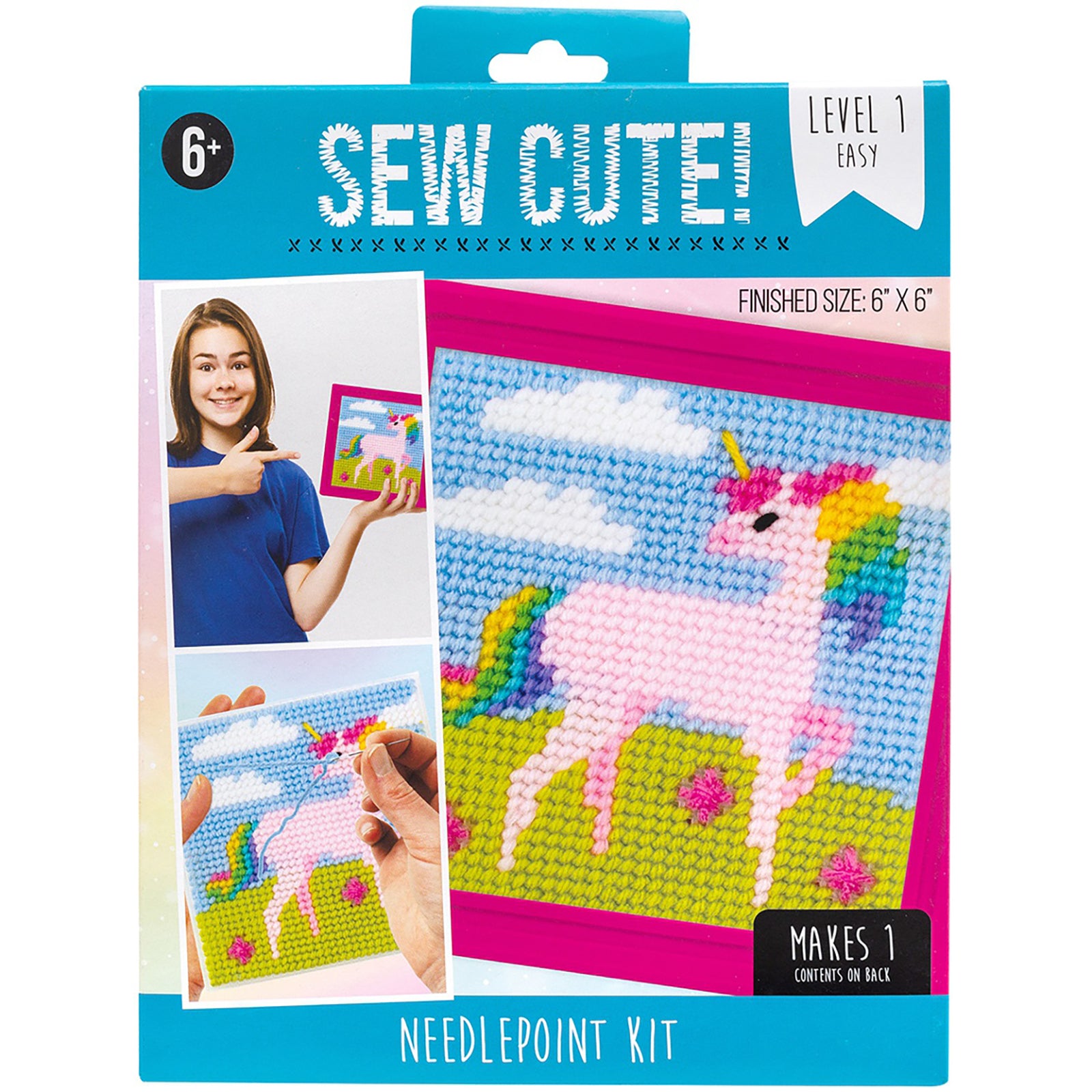 Sew Cute! Needlepoint Unicorn Kit