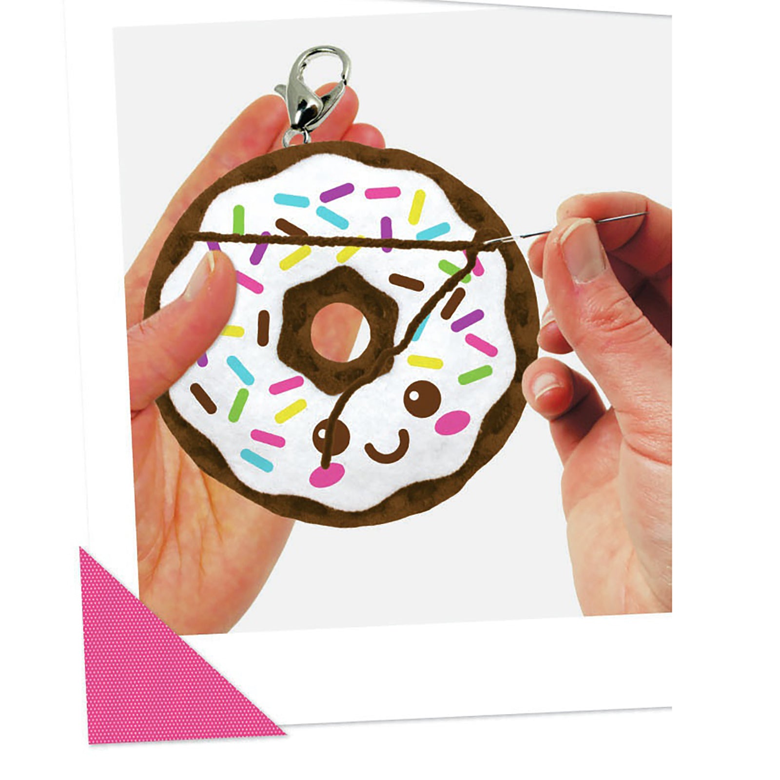 Sew Cute! Felt Donut Backpack Clip Kit