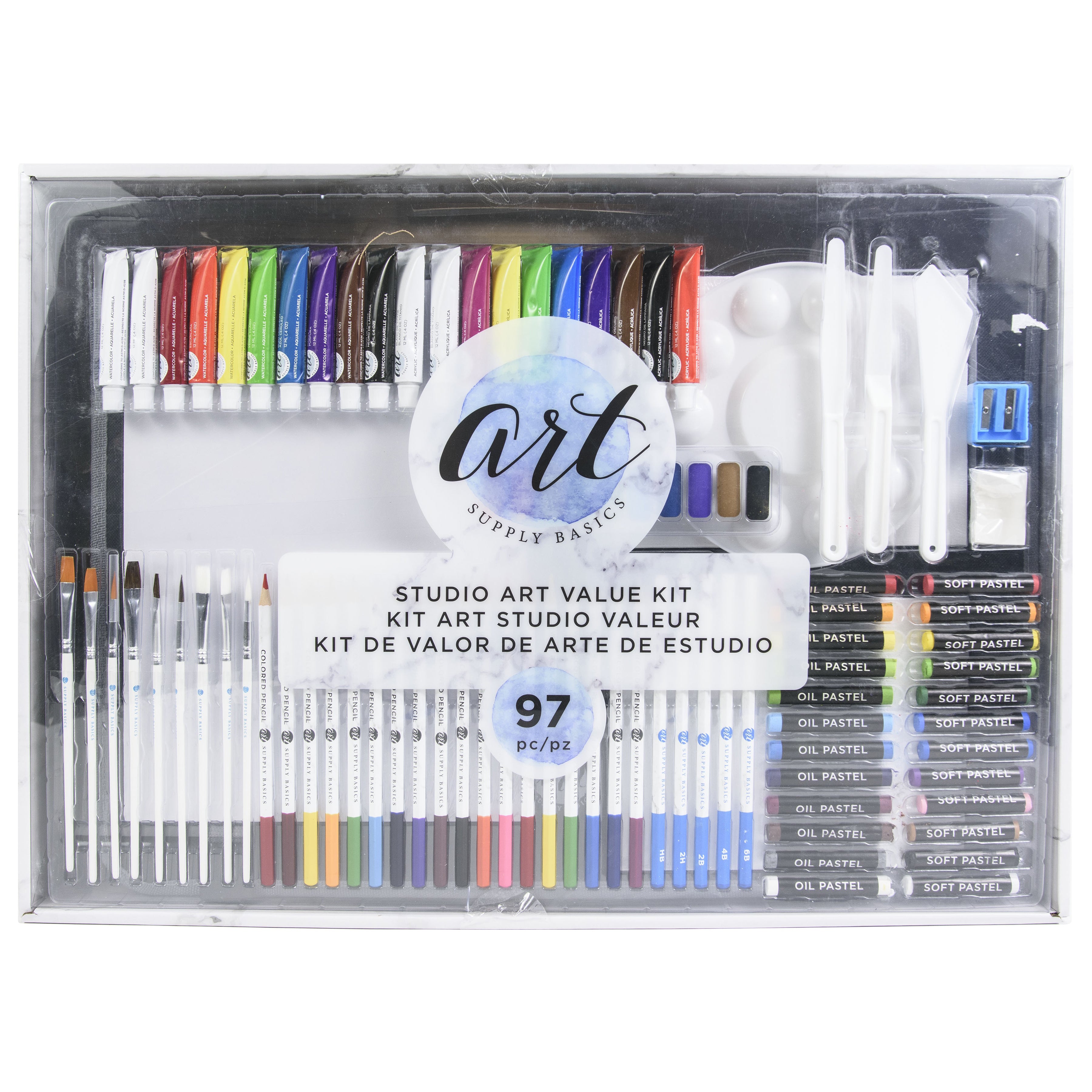 Art Supply Basics Studio Art Kit
