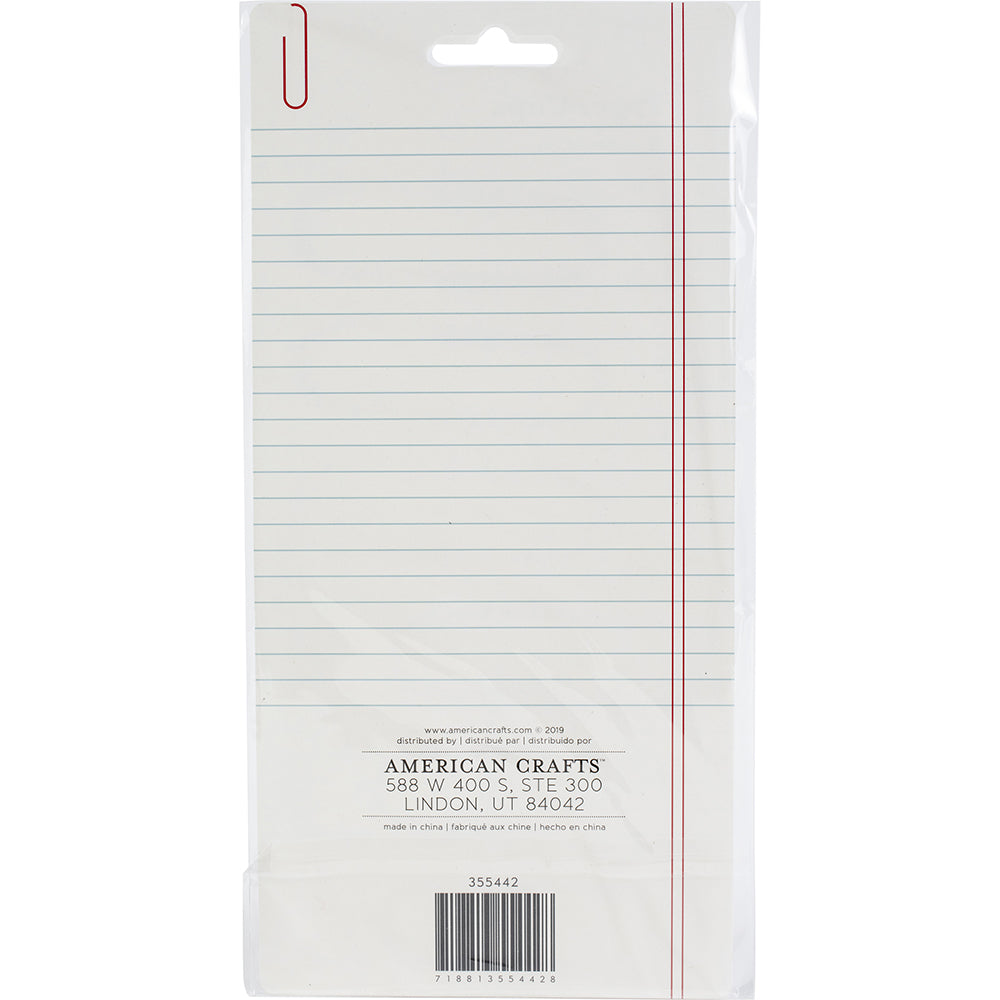 American Crafts Giant Paper Clips 6/Pkg-Pink