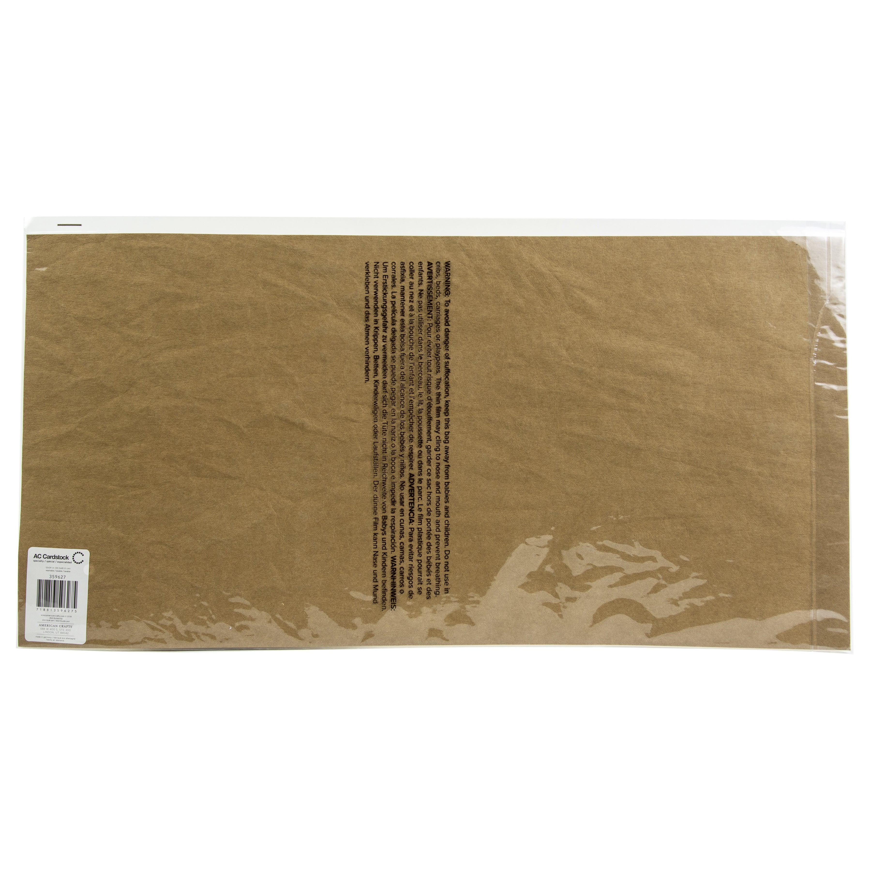 Washable Faux Leather Paper - 12x24" Gold Sheets, 4 pack