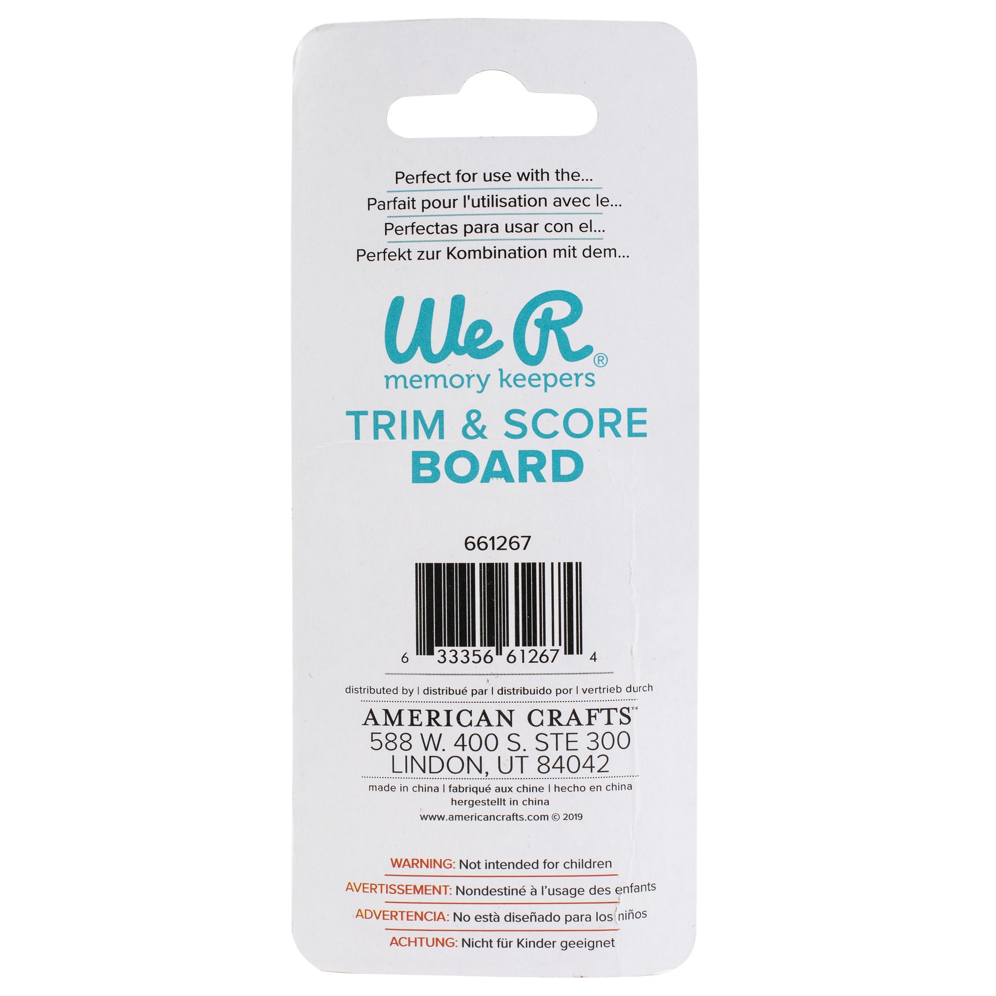 We R Trim & Score Board Titanium Replacement Blades - 2 pack