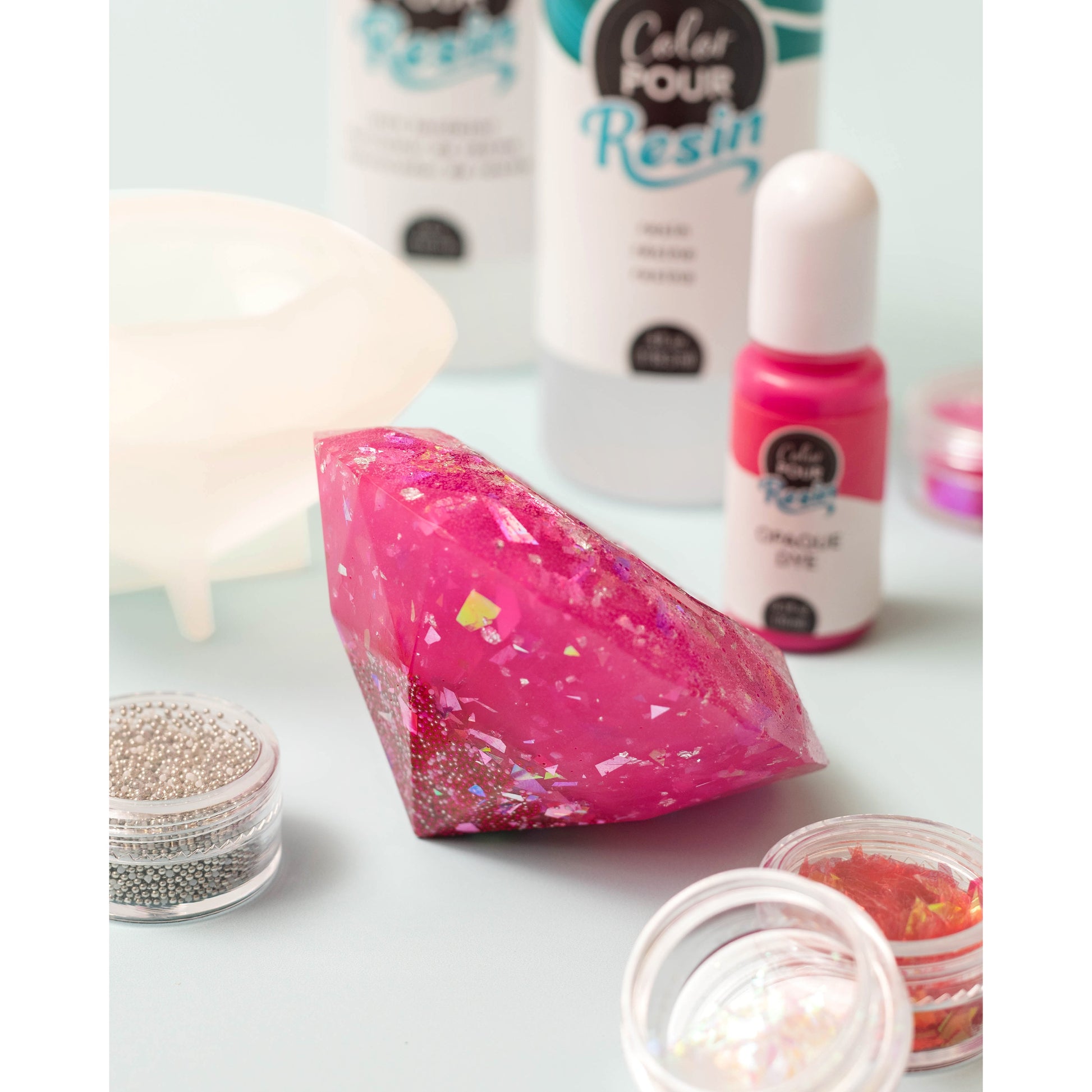 American Crafts Color Pour Large Diamond Resin Mold