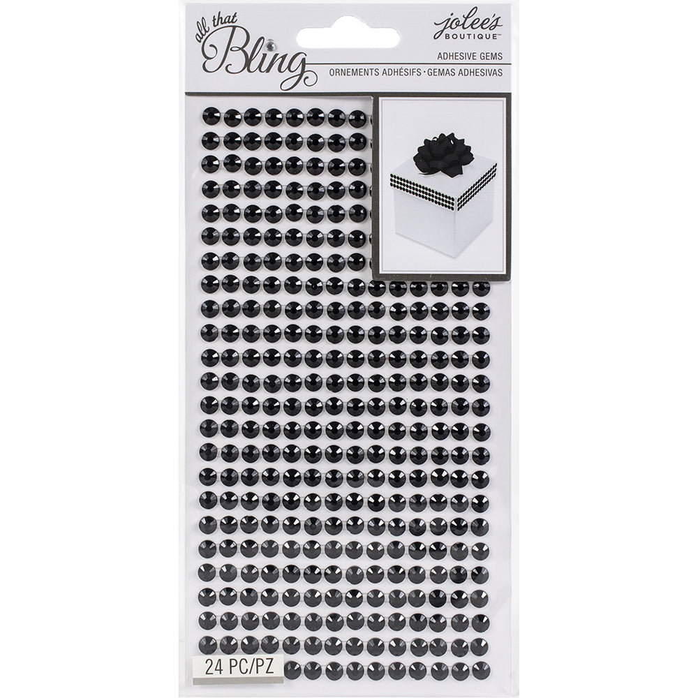 Jolee's Boutique Bling Embellishments - Black