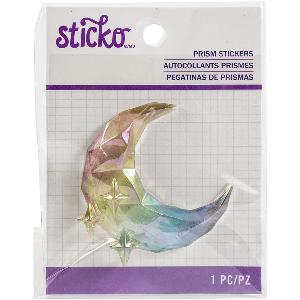 Sticko Prism Sticker - Moon & Stars