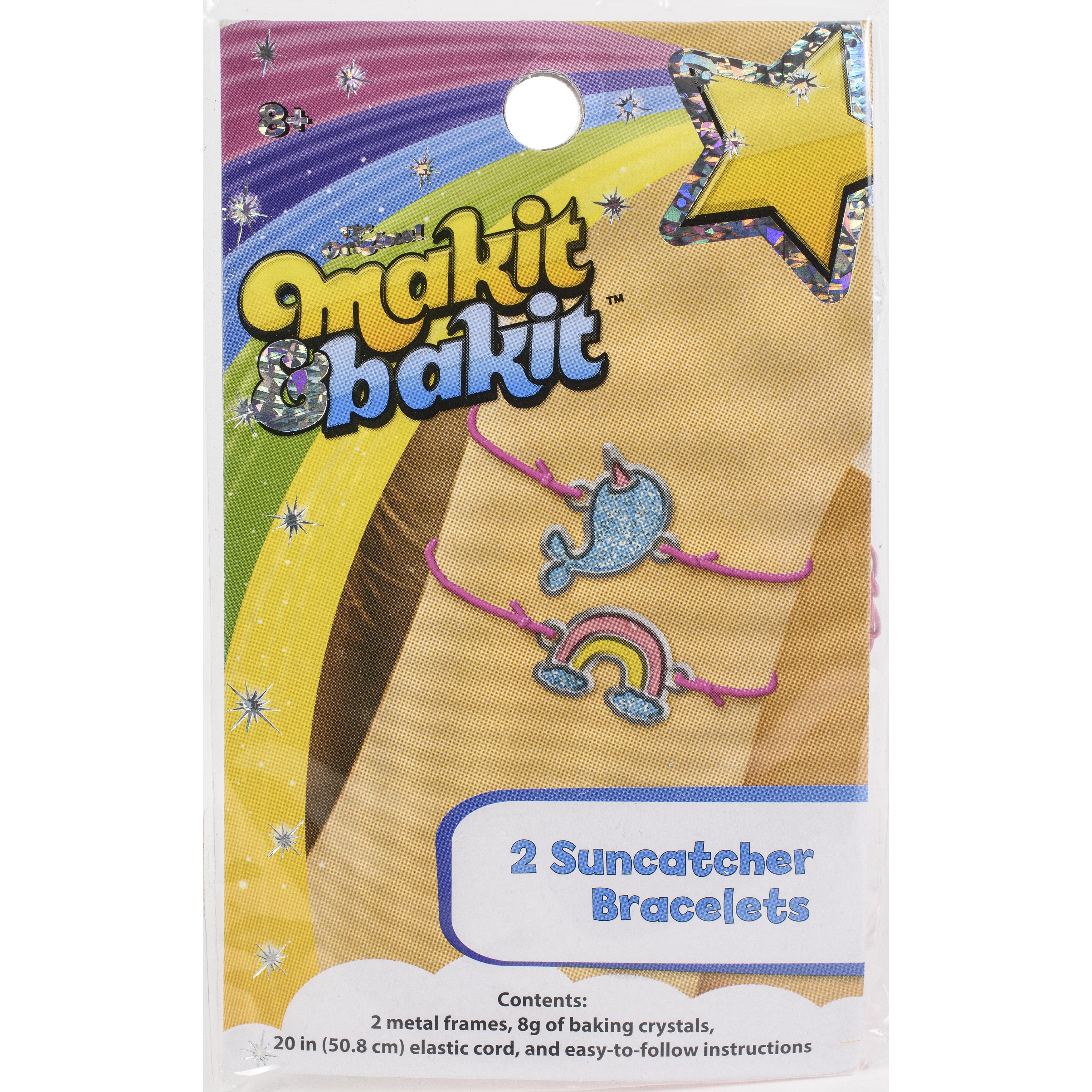 Makit & Bakit Suncatcher Bracelet Charms Kit - Makes 2