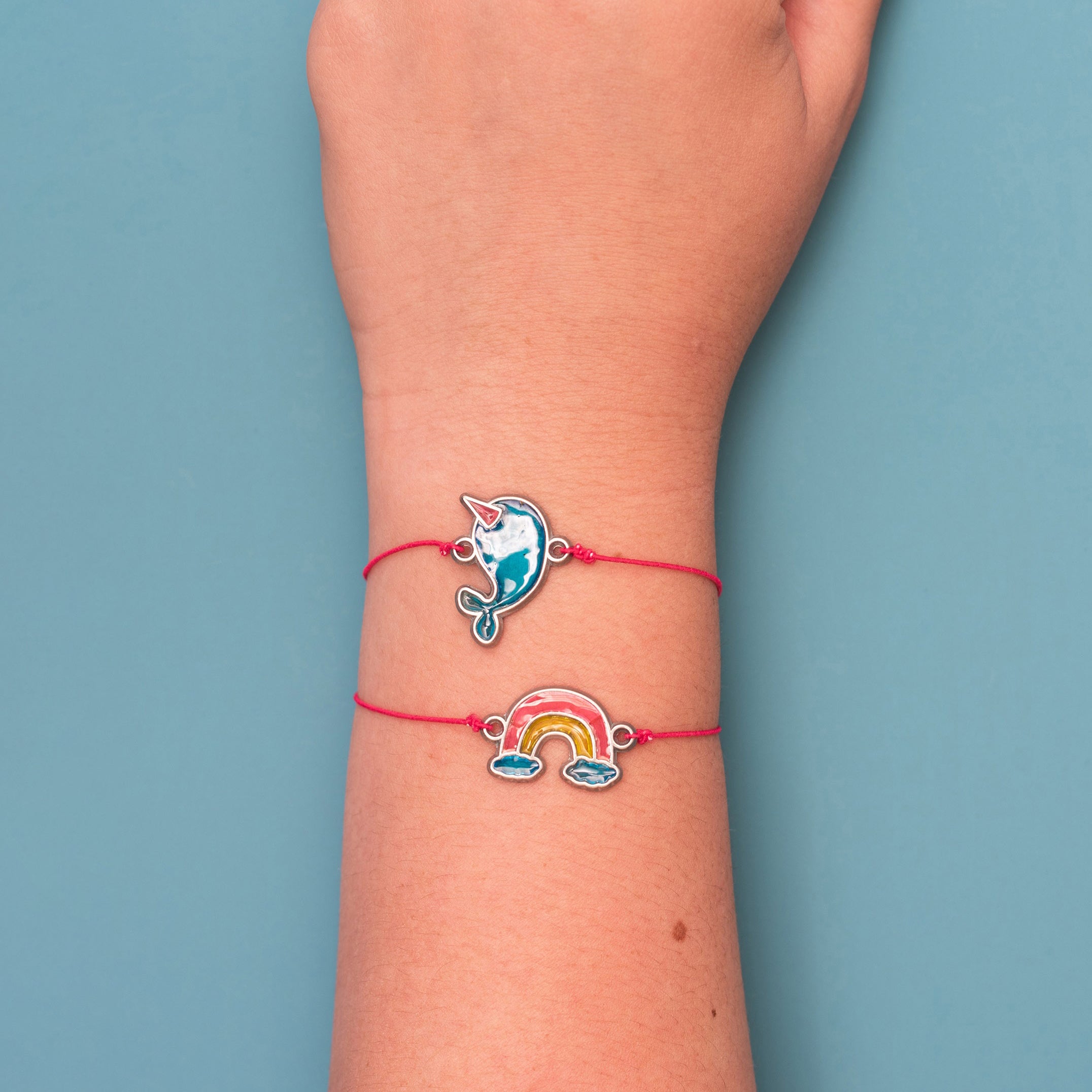 Makit & Bakit Suncatcher Bracelet Charms Kit - Makes 2