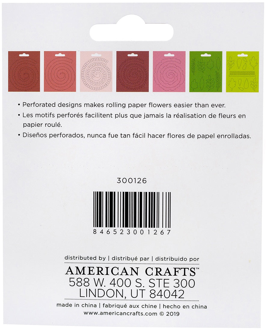 Bazzill Quilled Flowers Quilling Paper Pads